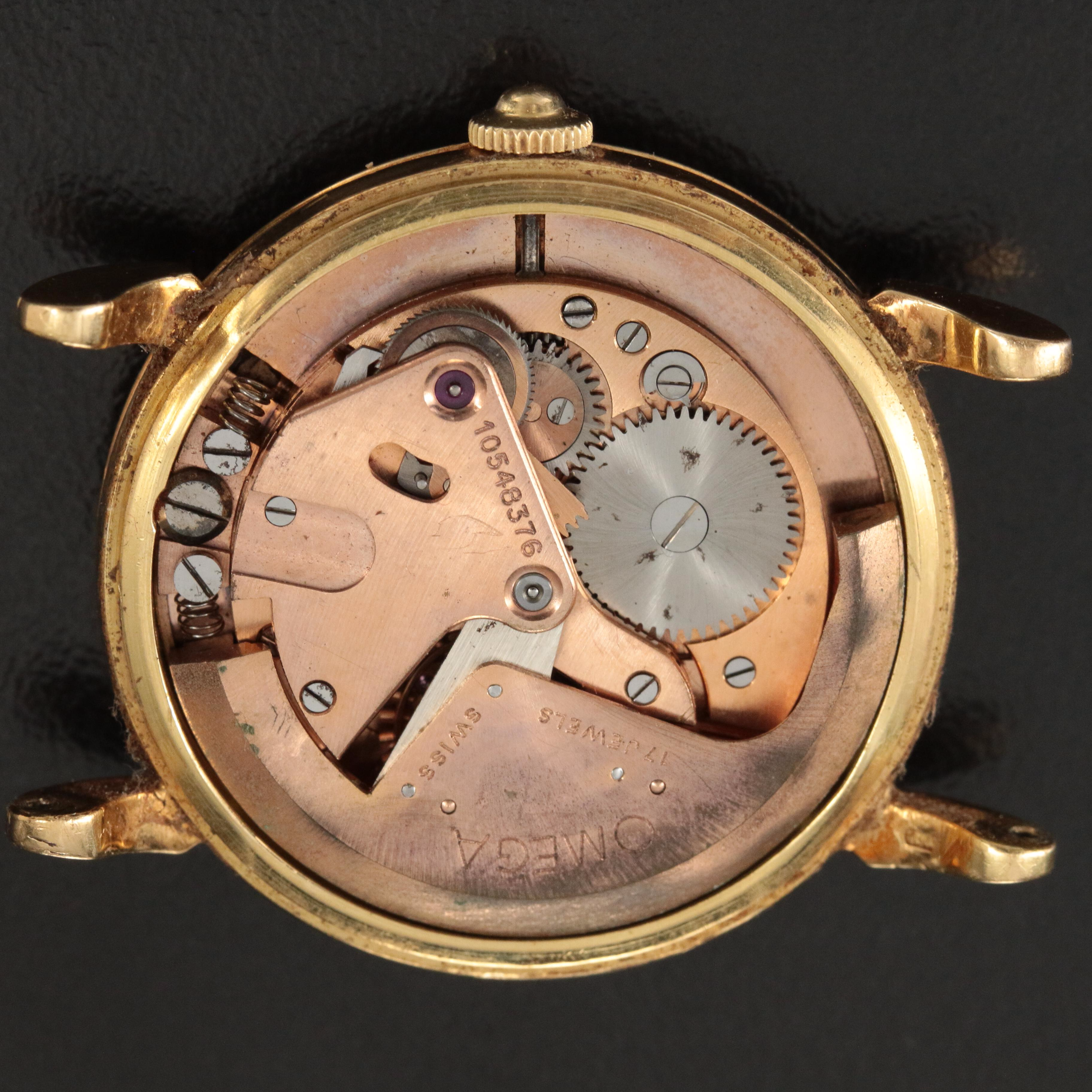 18K Omega Automatic Vintage Watch