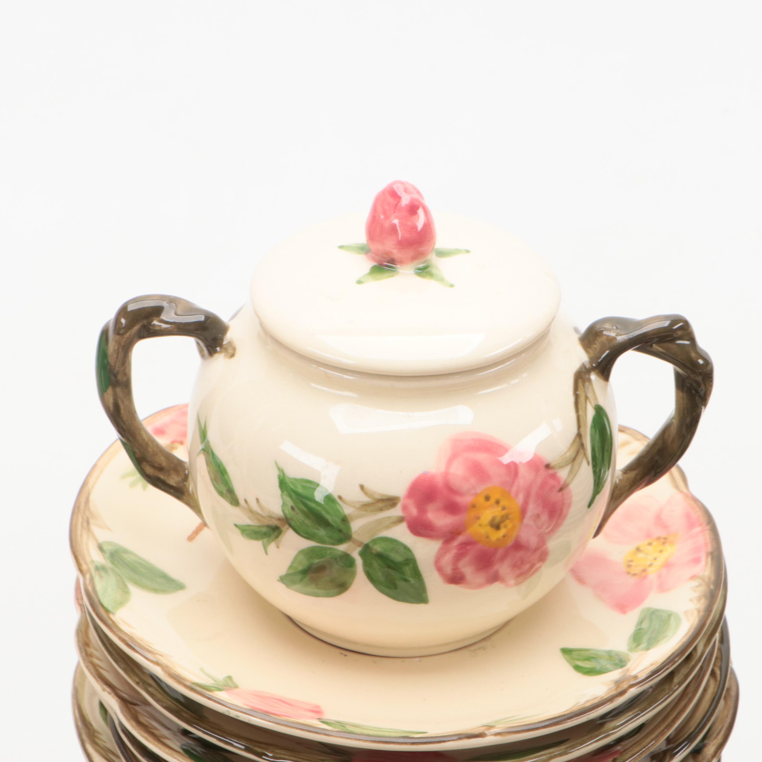 Franciscan "Desert Rose" Dinnerware and Table Accessories, Mid to Late-20th C.