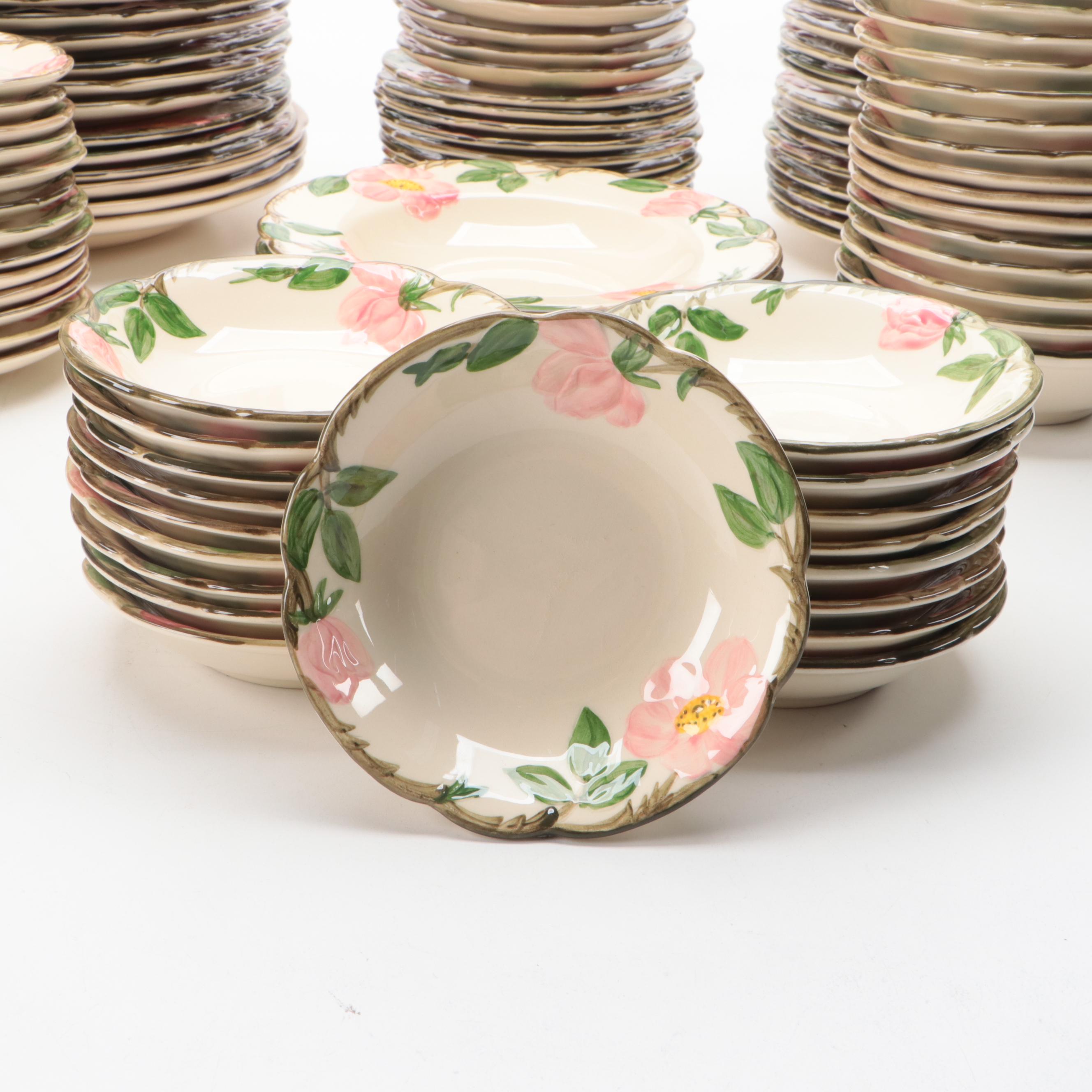 Franciscan "Desert Rose" Dinnerware and Table Accessories, Mid to Late-20th C.