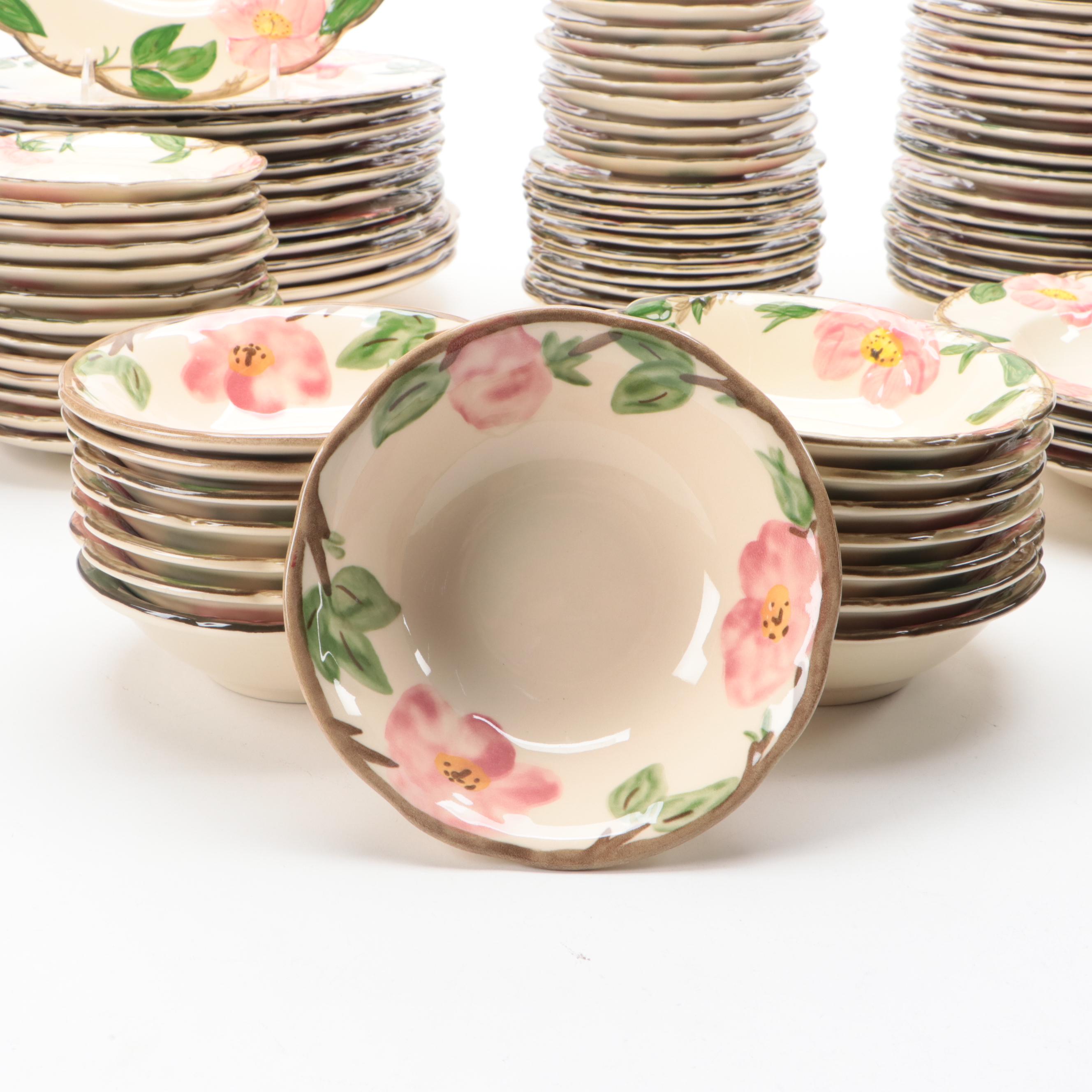 Franciscan "Desert Rose" Dinnerware and Table Accessories, Mid to Late-20th C.