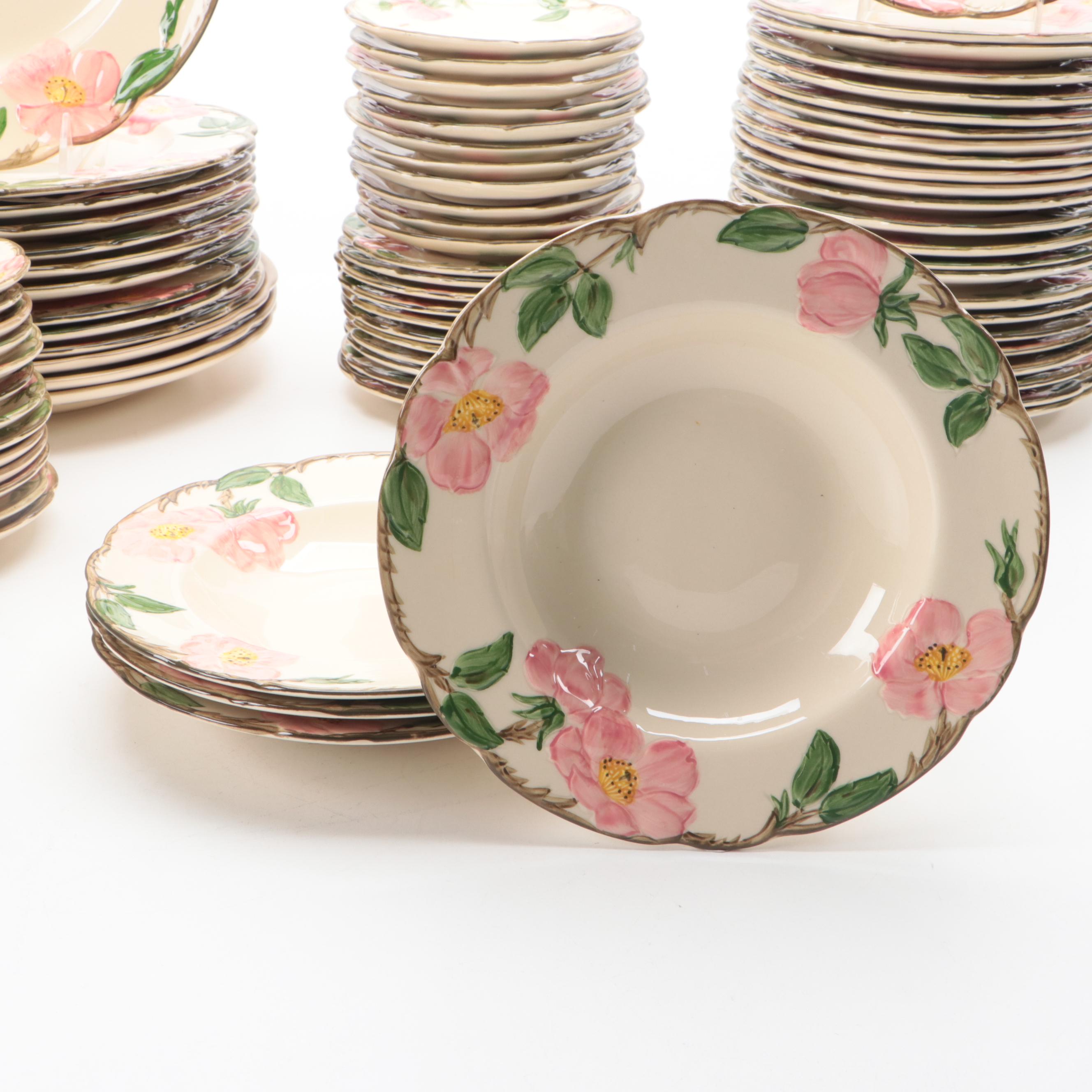 Franciscan "Desert Rose" Dinnerware and Table Accessories, Mid to Late-20th C.