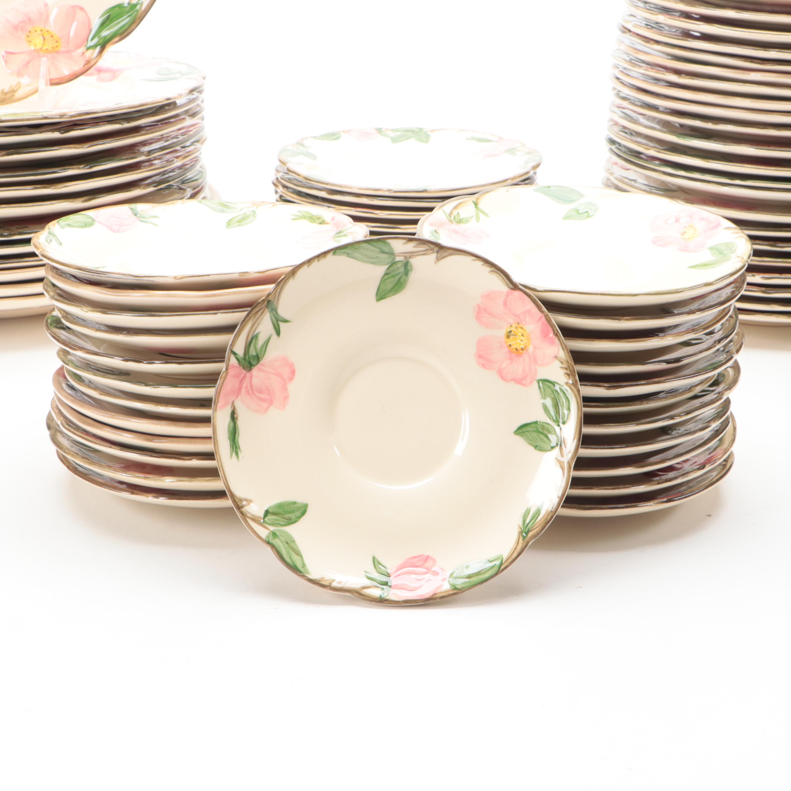 Franciscan "Desert Rose" Dinnerware and Table Accessories, Mid to Late-20th C.