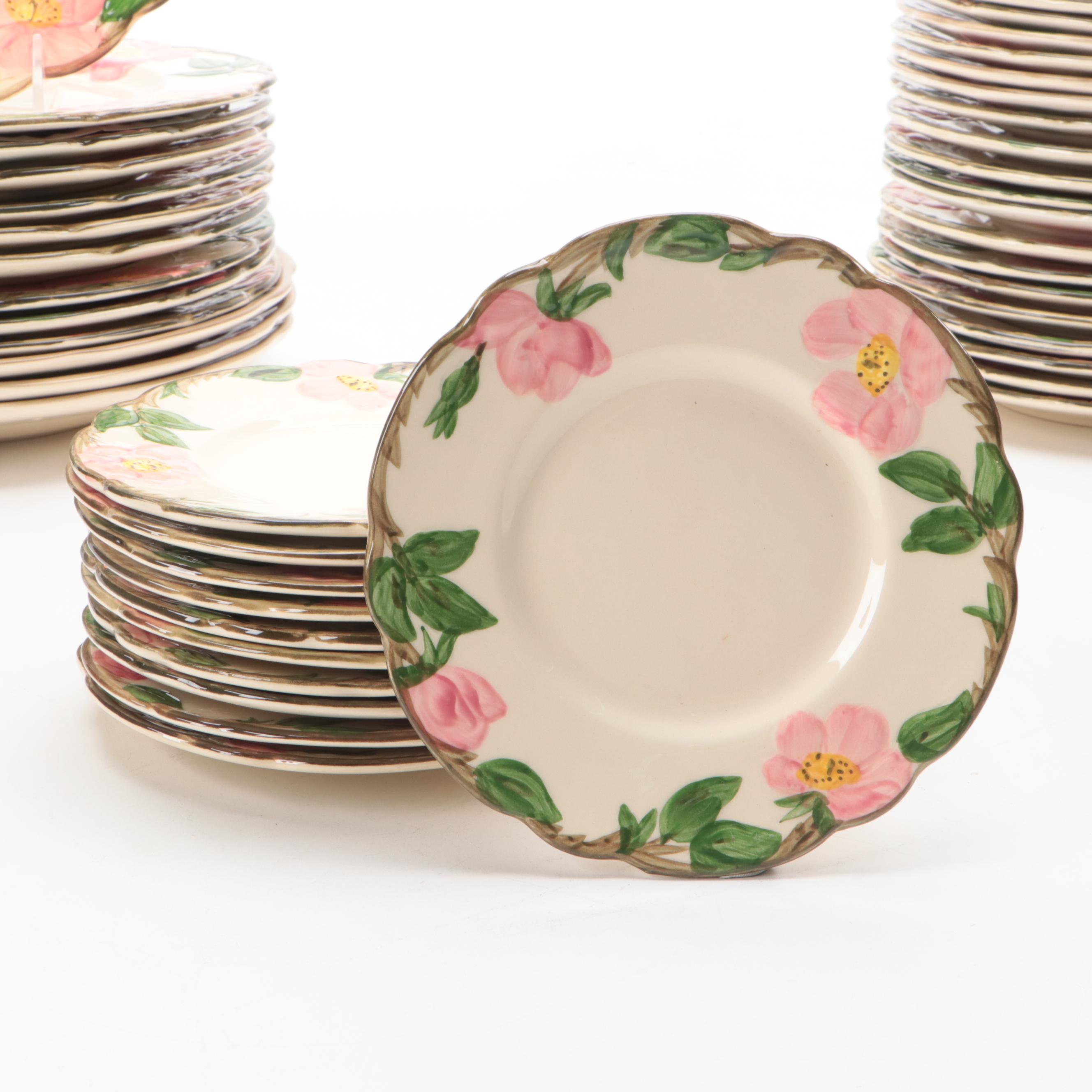 Franciscan "Desert Rose" Dinnerware and Table Accessories, Mid to Late-20th C.