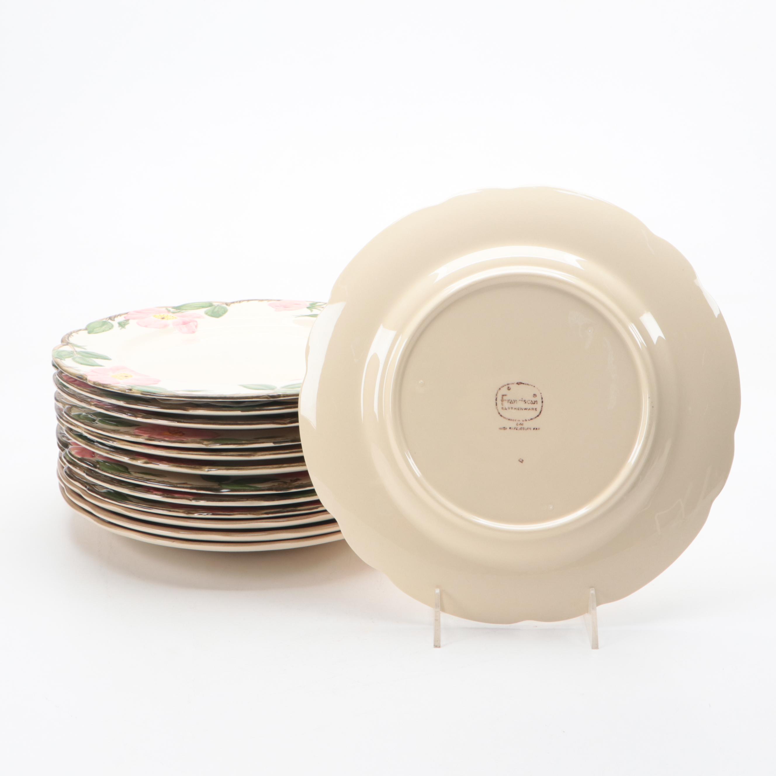 Franciscan "Desert Rose" Dinnerware and Table Accessories, Mid to Late-20th C.