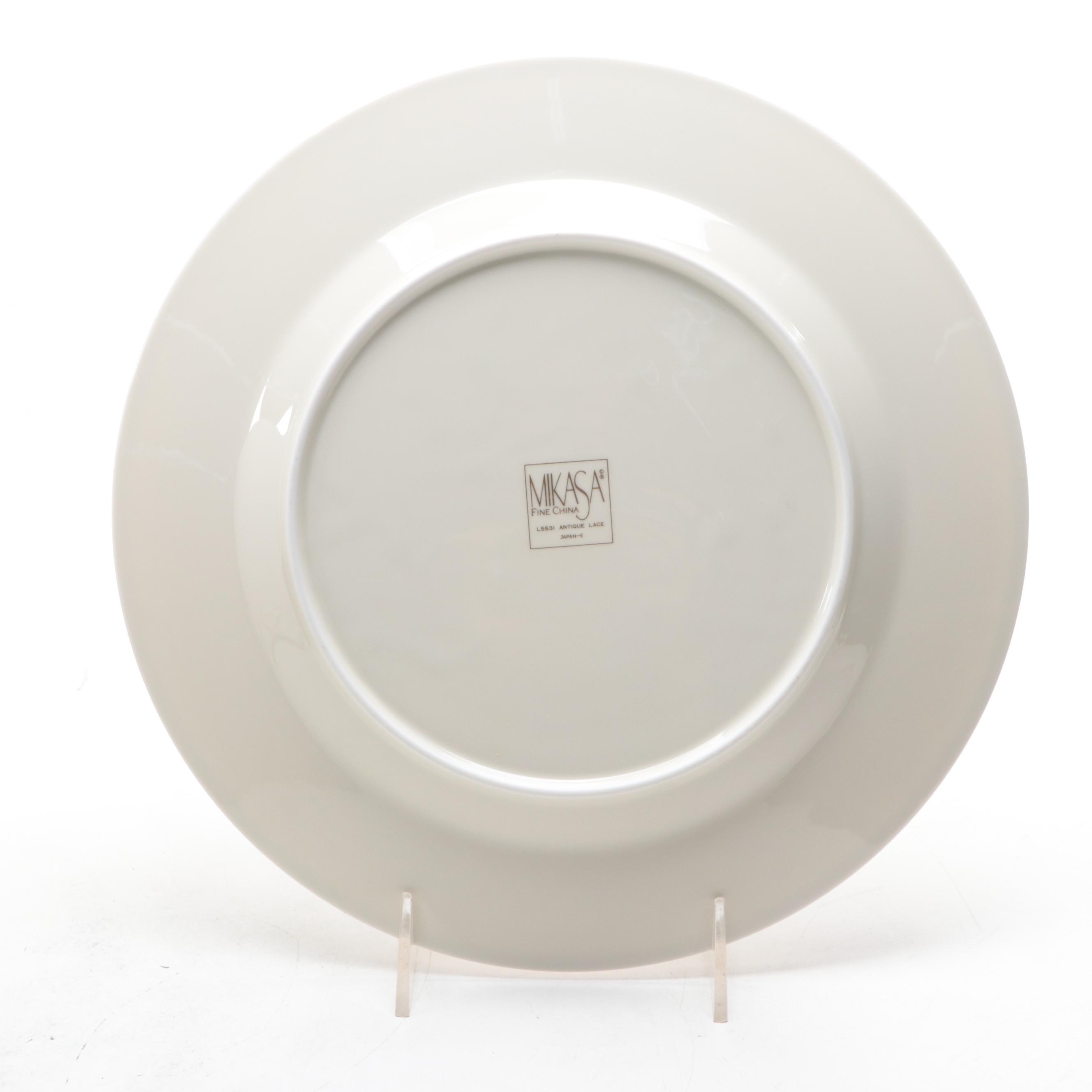 Mikasa Porcelain "Antique Lace" Dinnerware, 1987-2007