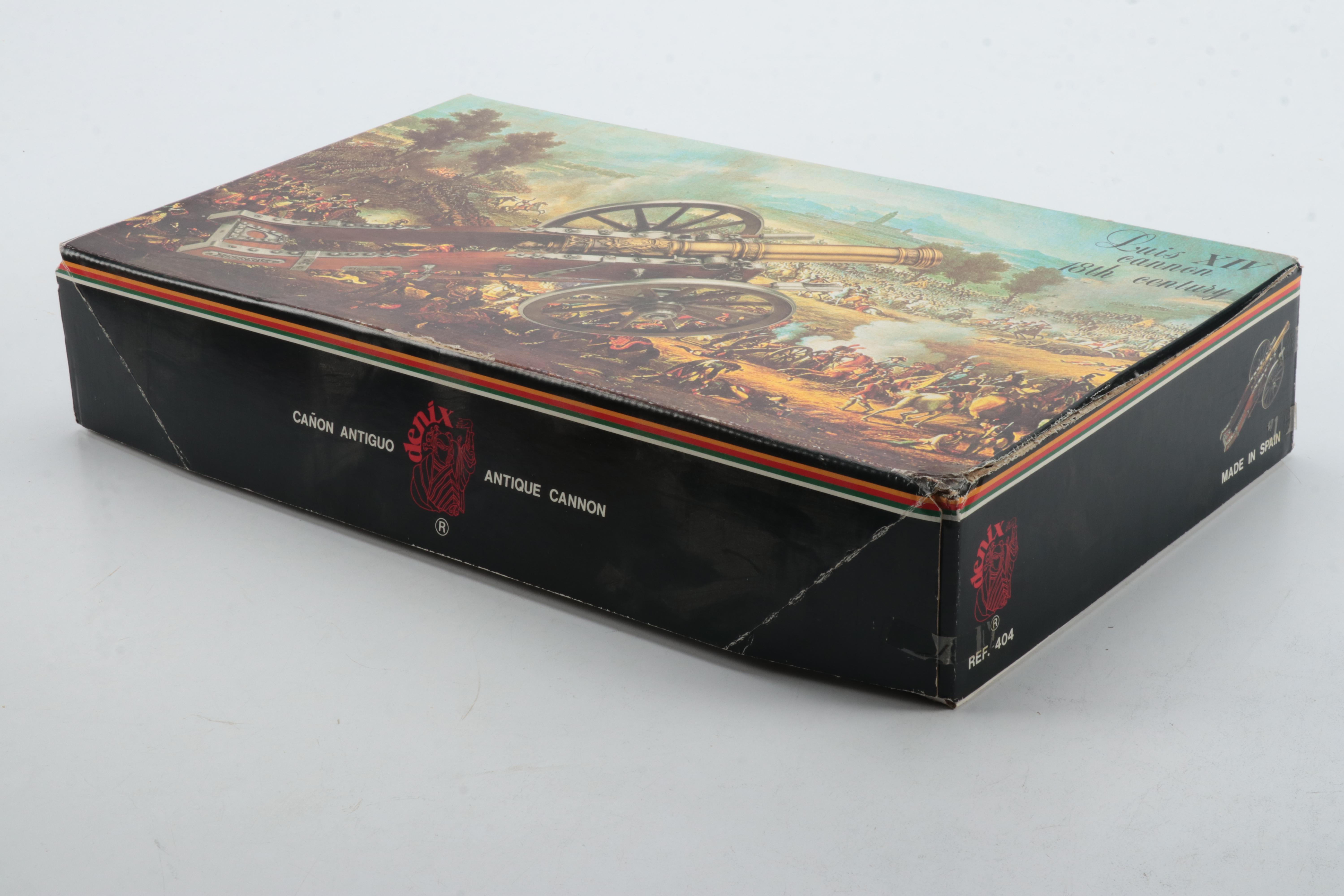 Denix 18th Century Louis XIV Model Cannon, Mid-20th Century