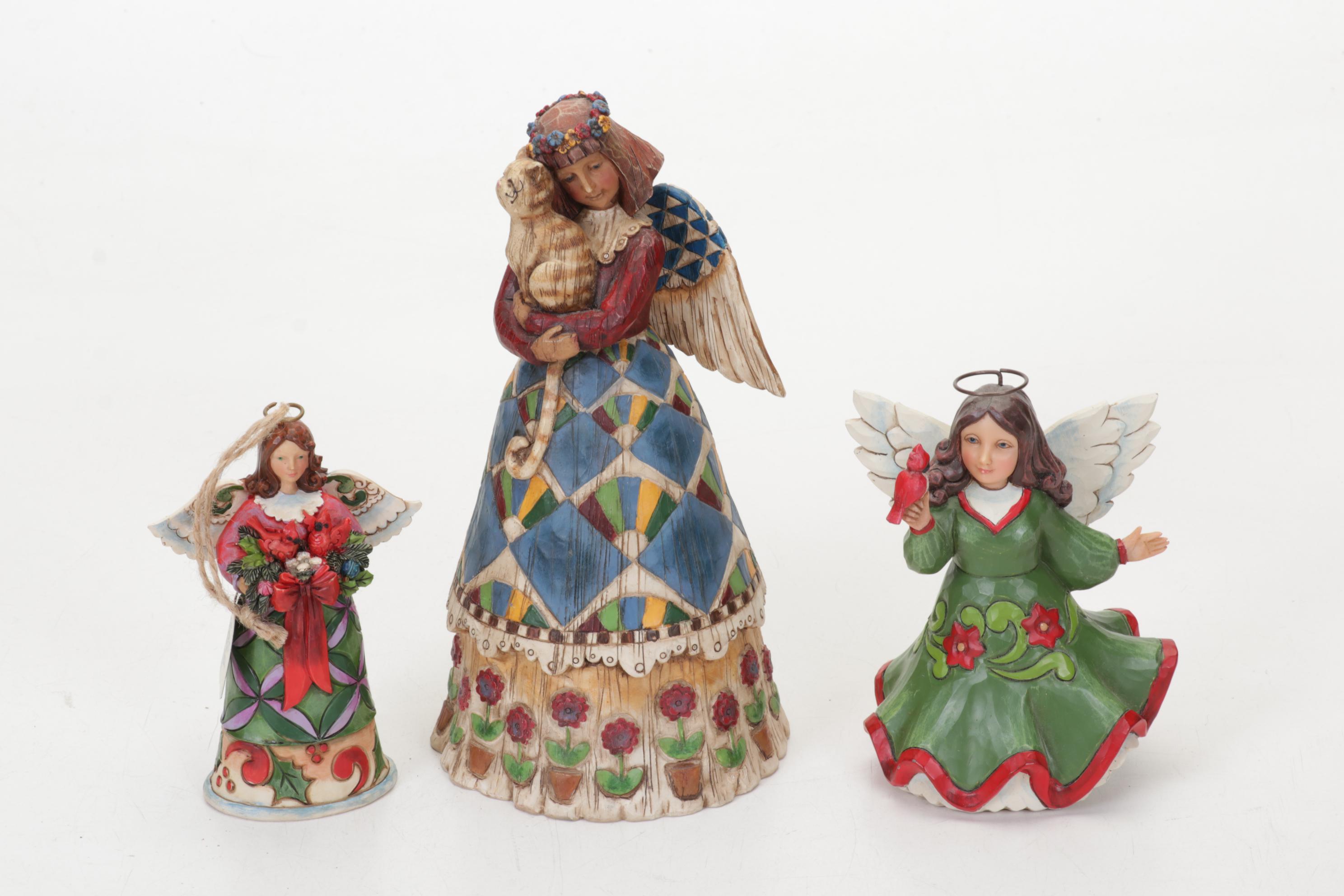 Jim Shore Heartwood Creek Angels, Holy Family and Christmas Story Figurines