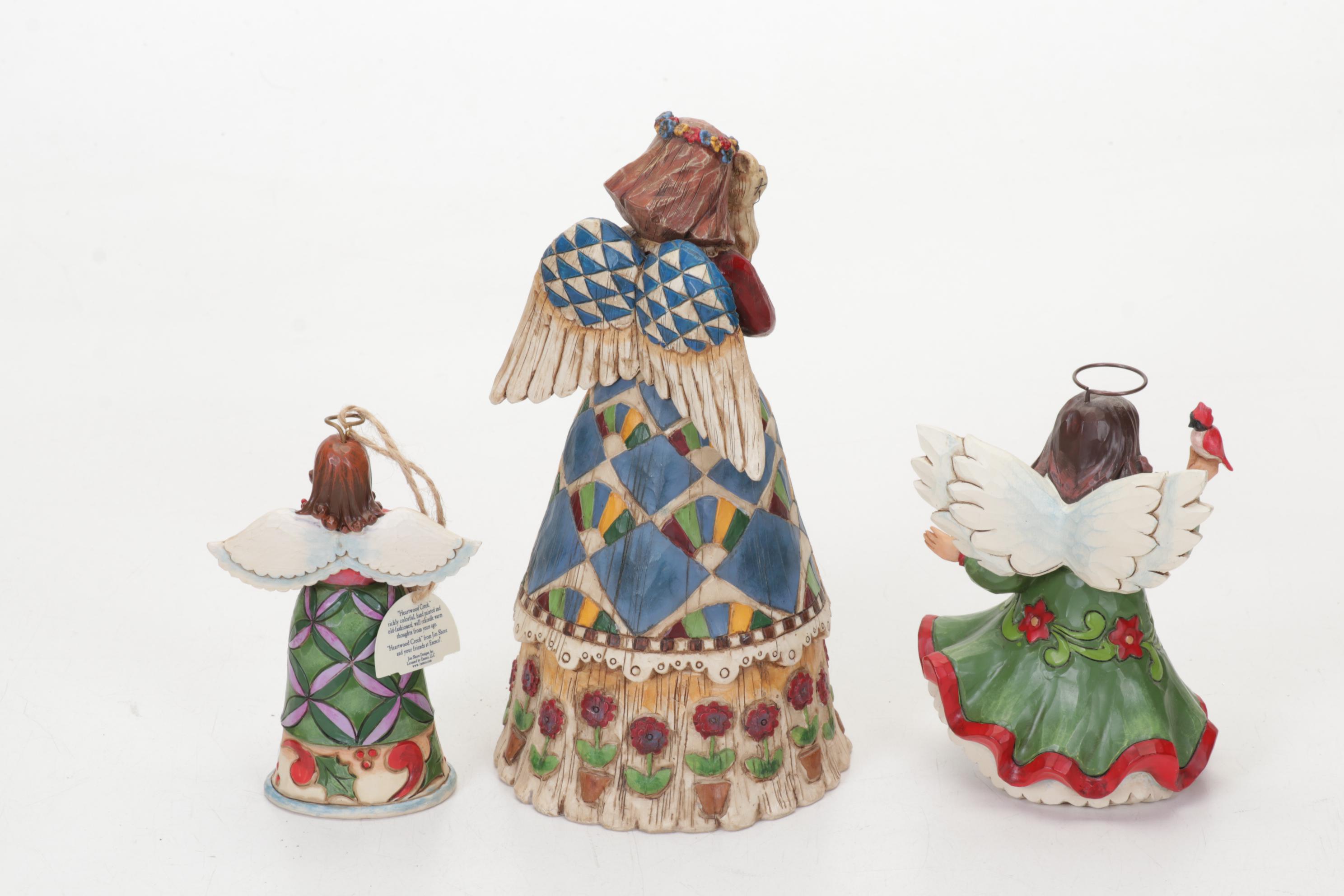 Jim Shore Heartwood Creek Angels, Holy Family and Christmas Story Figurines