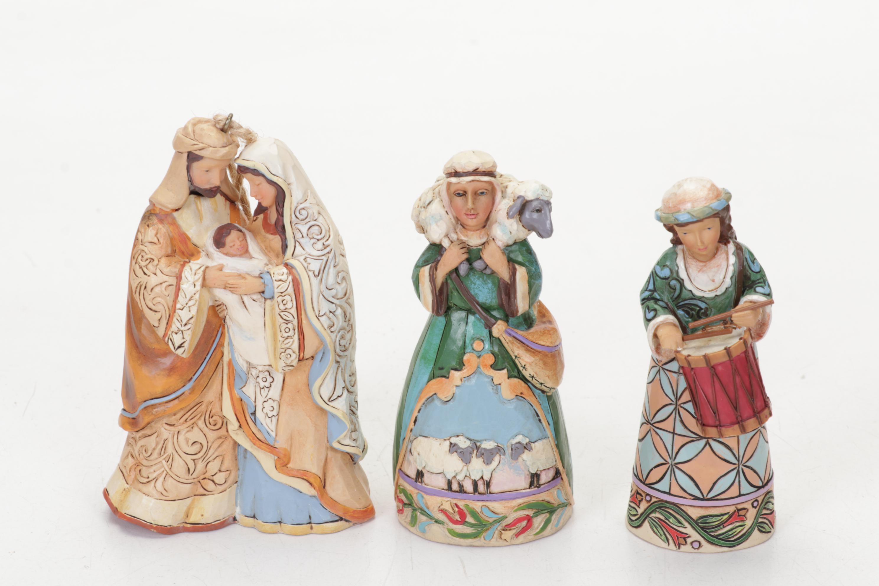 Jim Shore Heartwood Creek Angels, Holy Family and Christmas Story Figurines