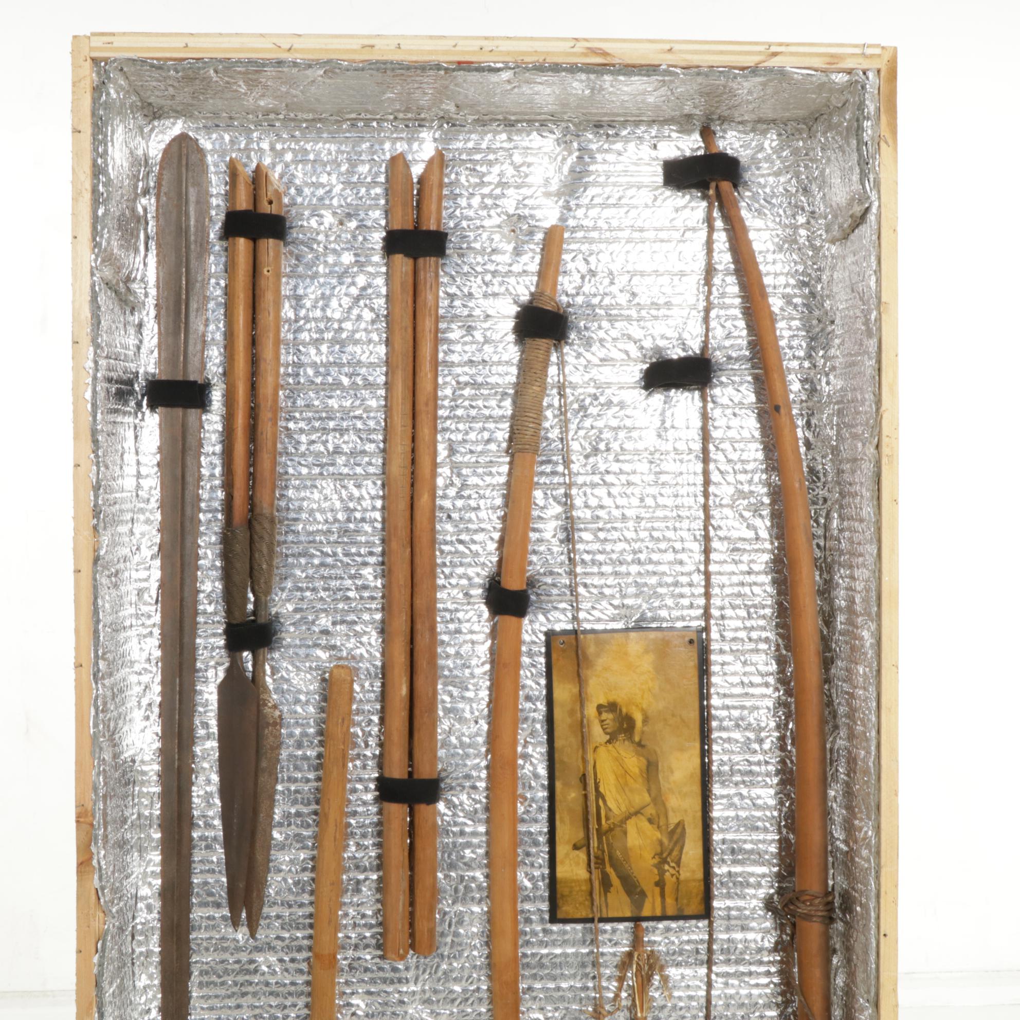 Kenyan Njemps and Ethiopian Karo Traditional Weapons, Early to Mid 20th Century