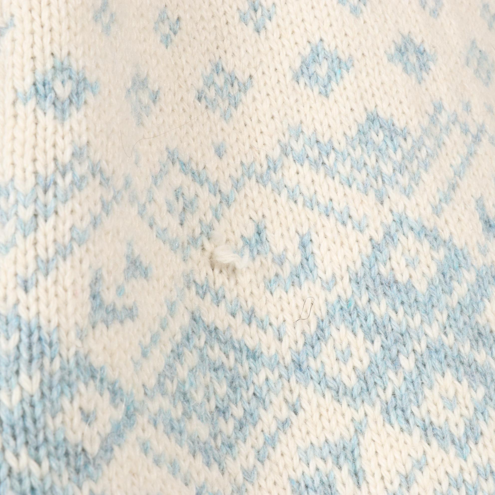 Wool Sweaters Featuring Oscar Jacobson Golf Sweater with Gore Windstopper Lining