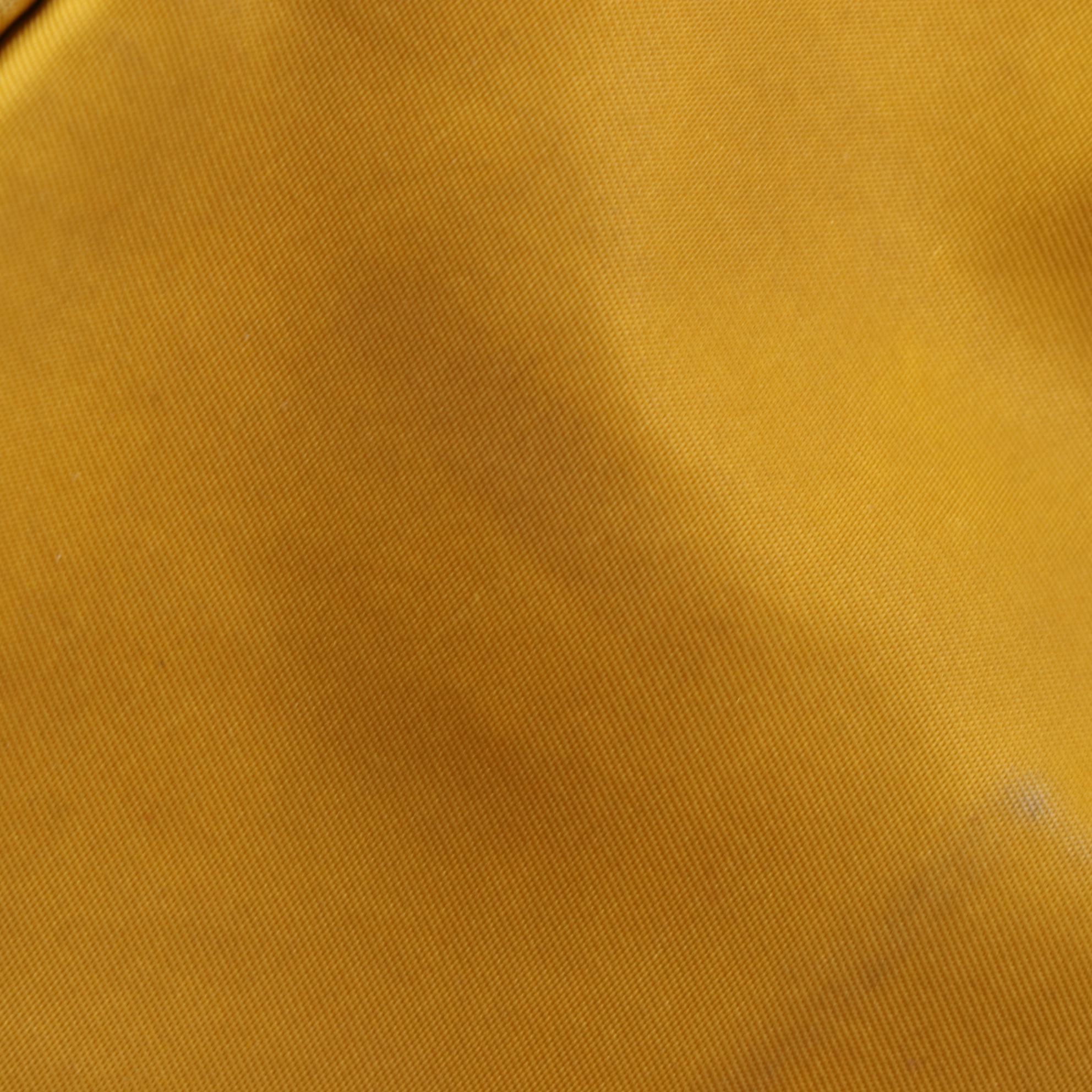 Prada Zip Pouch in Mustard Tessuto Nylon