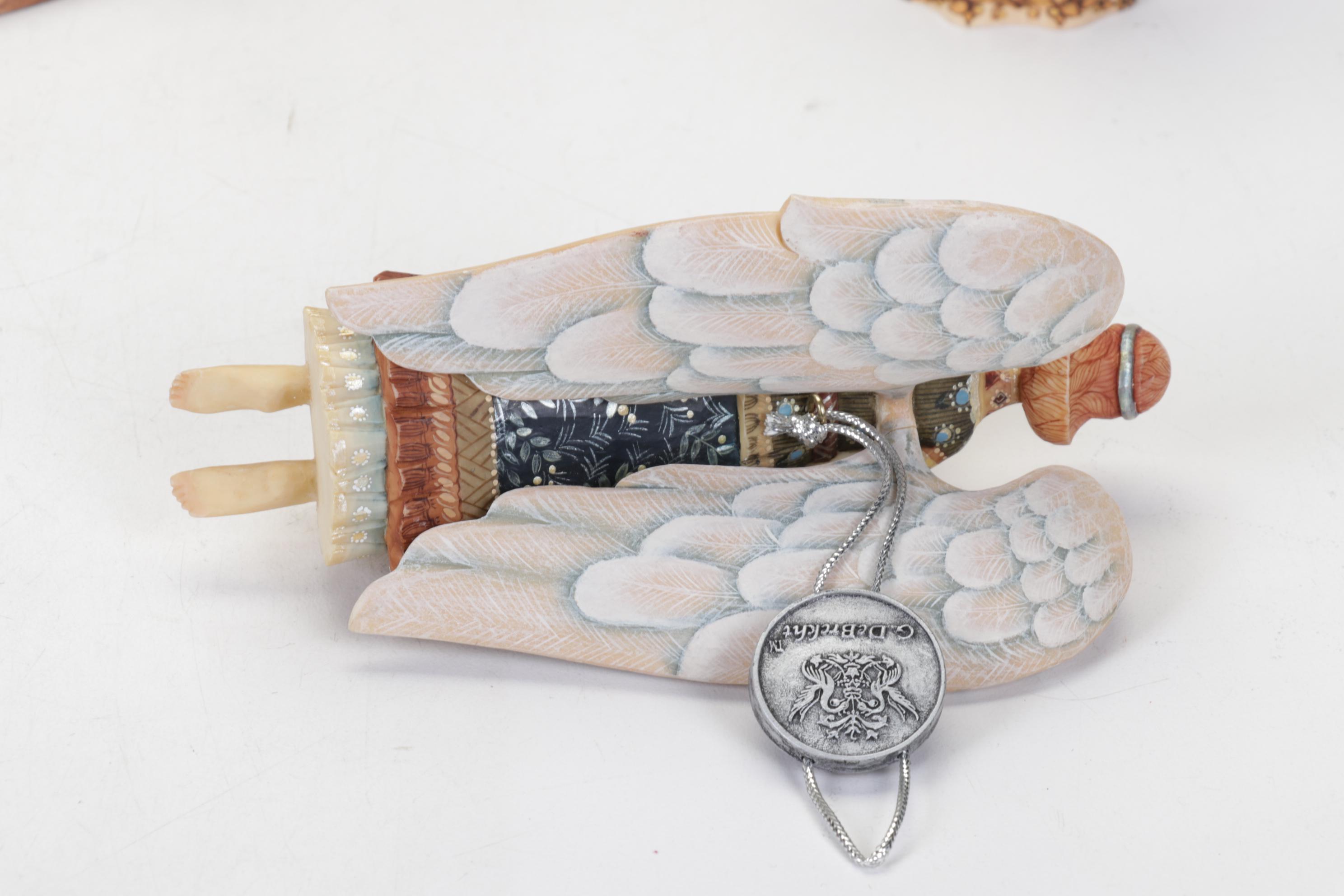 G. DeBrekht Russia Limited Edition Hand Carved Angels and Russia Nativity