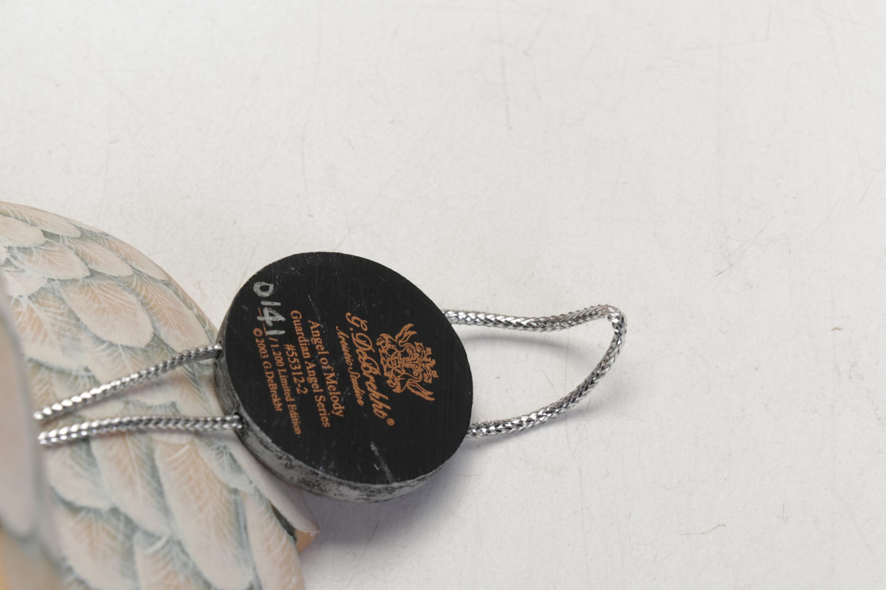 G. DeBrekht Russia Limited Edition Hand Carved Angels and Russia Nativity