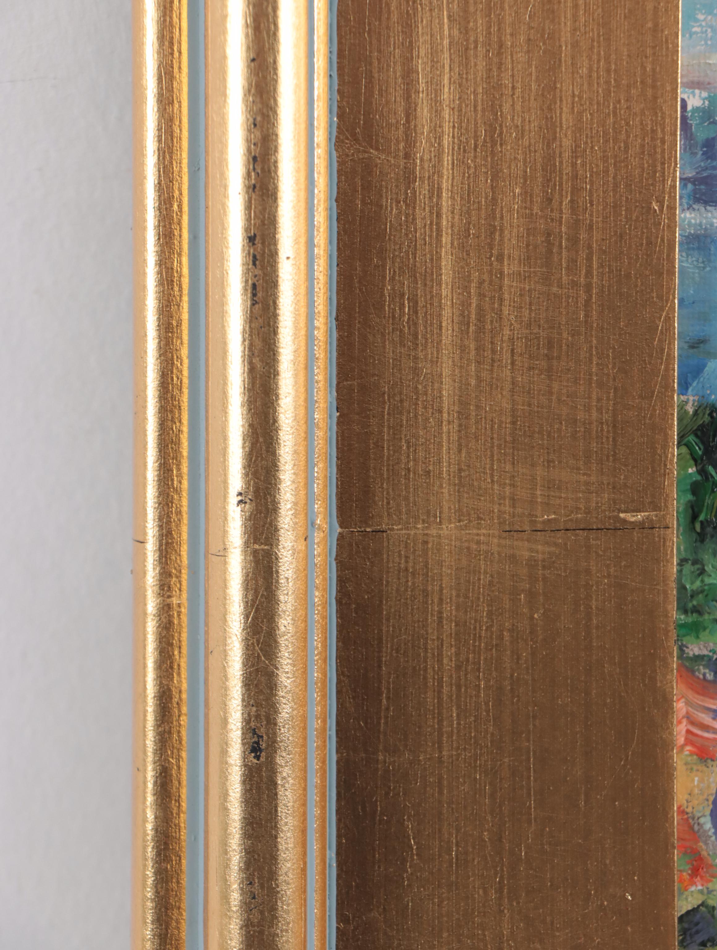 R.M. Mortenson Oil Painting of Seascape, 2023