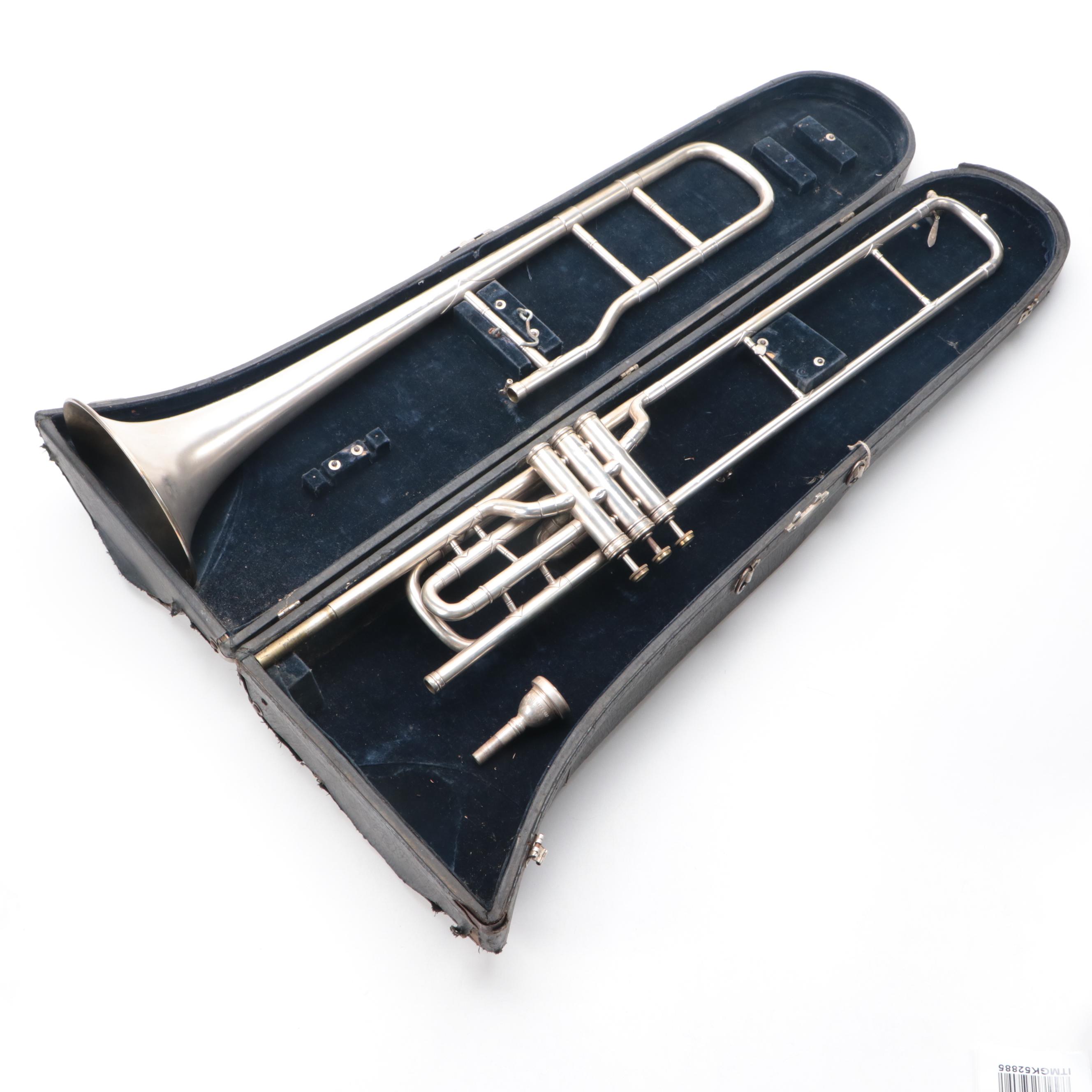 Martin Band Instruments Bb Valve Trombone, Mid-20th Century