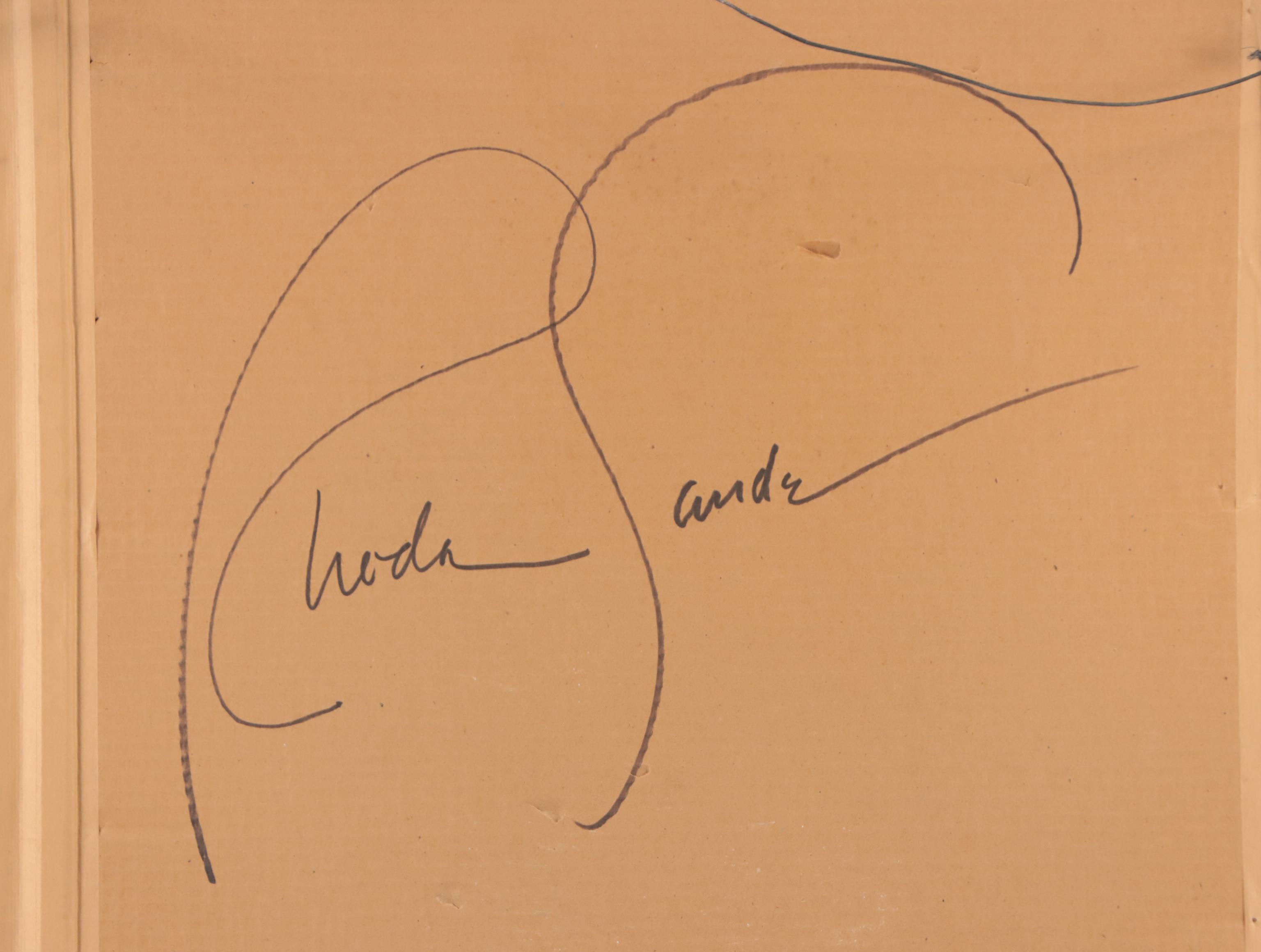 Lithograph of Satyr Playing Double Flute for "Deutsches Maler Journal"