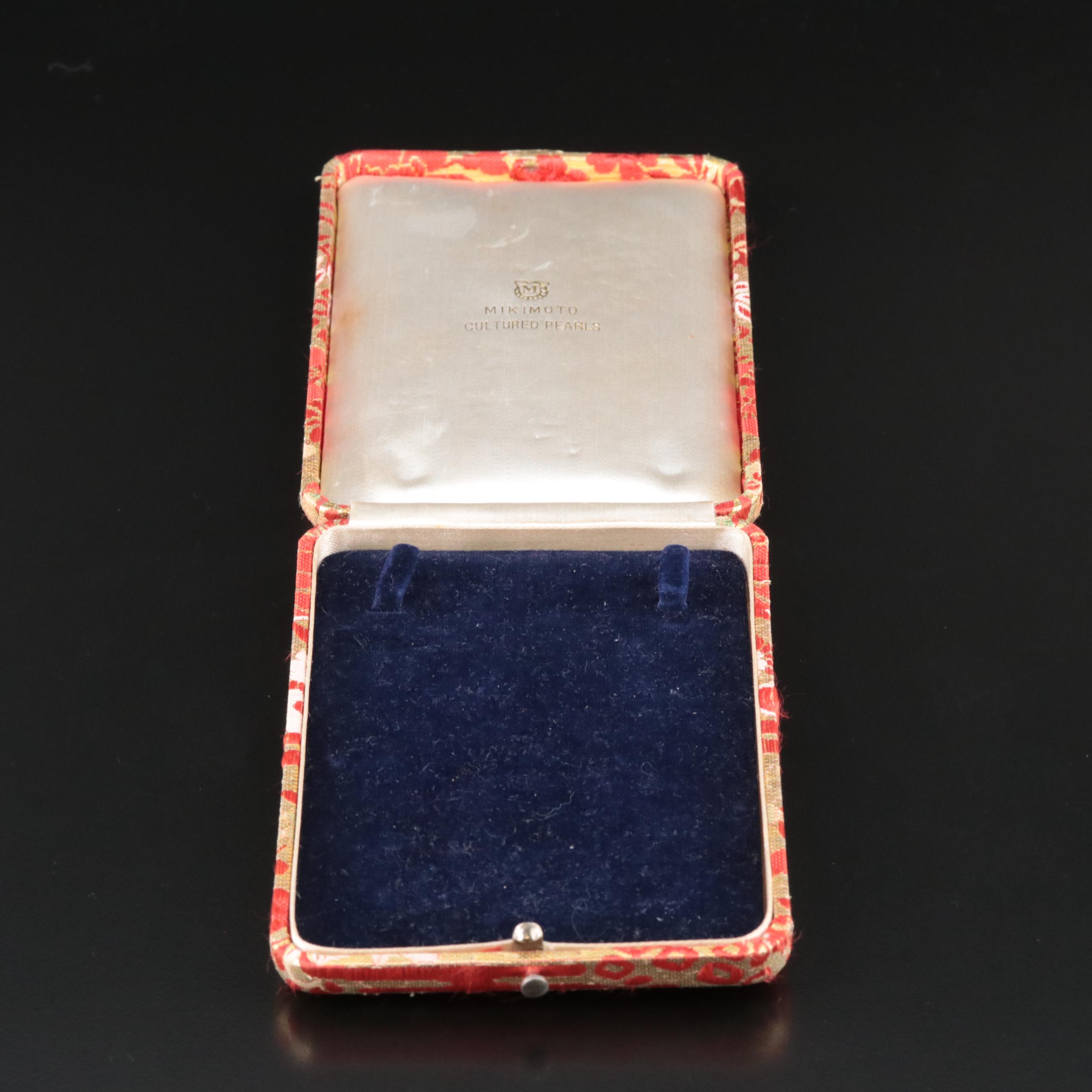 Mikimoto Brocade Presentation Box