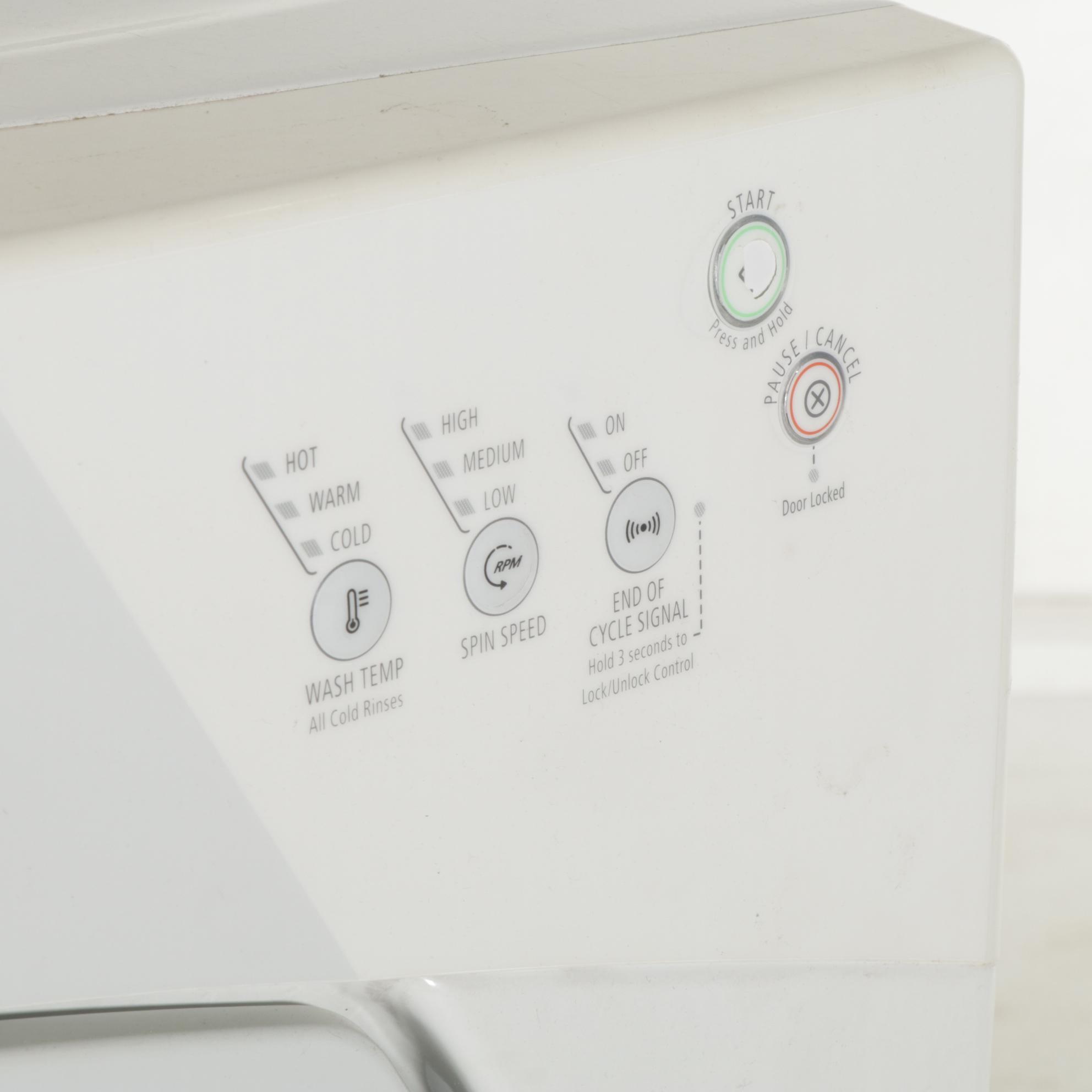 Whirlpool 5.0 Cu. Ft. Duet White Front Load Electric Washer With Pedestal Drawer