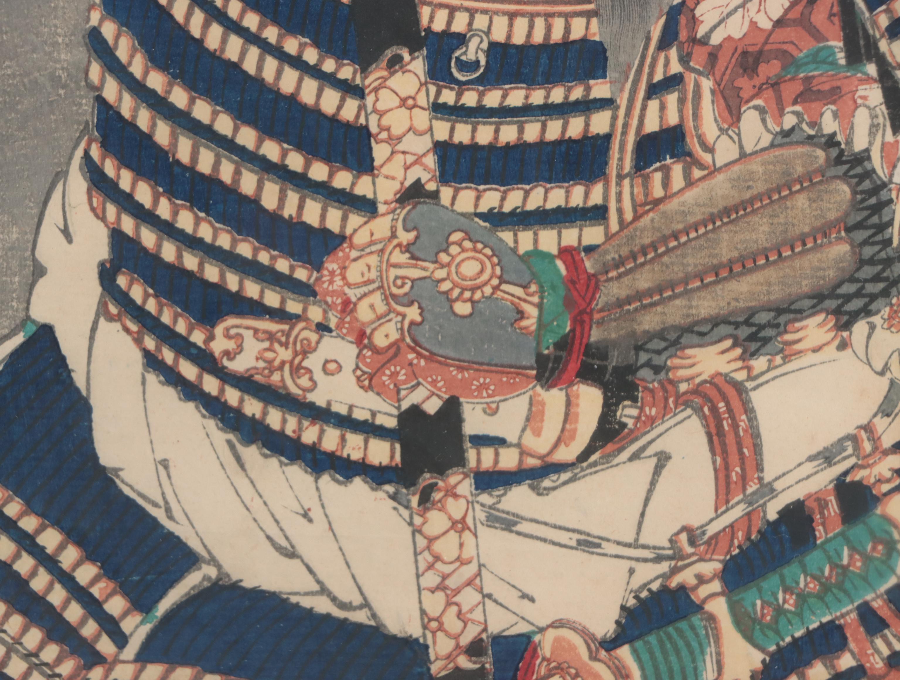 Japanese Woodblock Prints with Toyohara Kunichika and Utigawa Kunisada