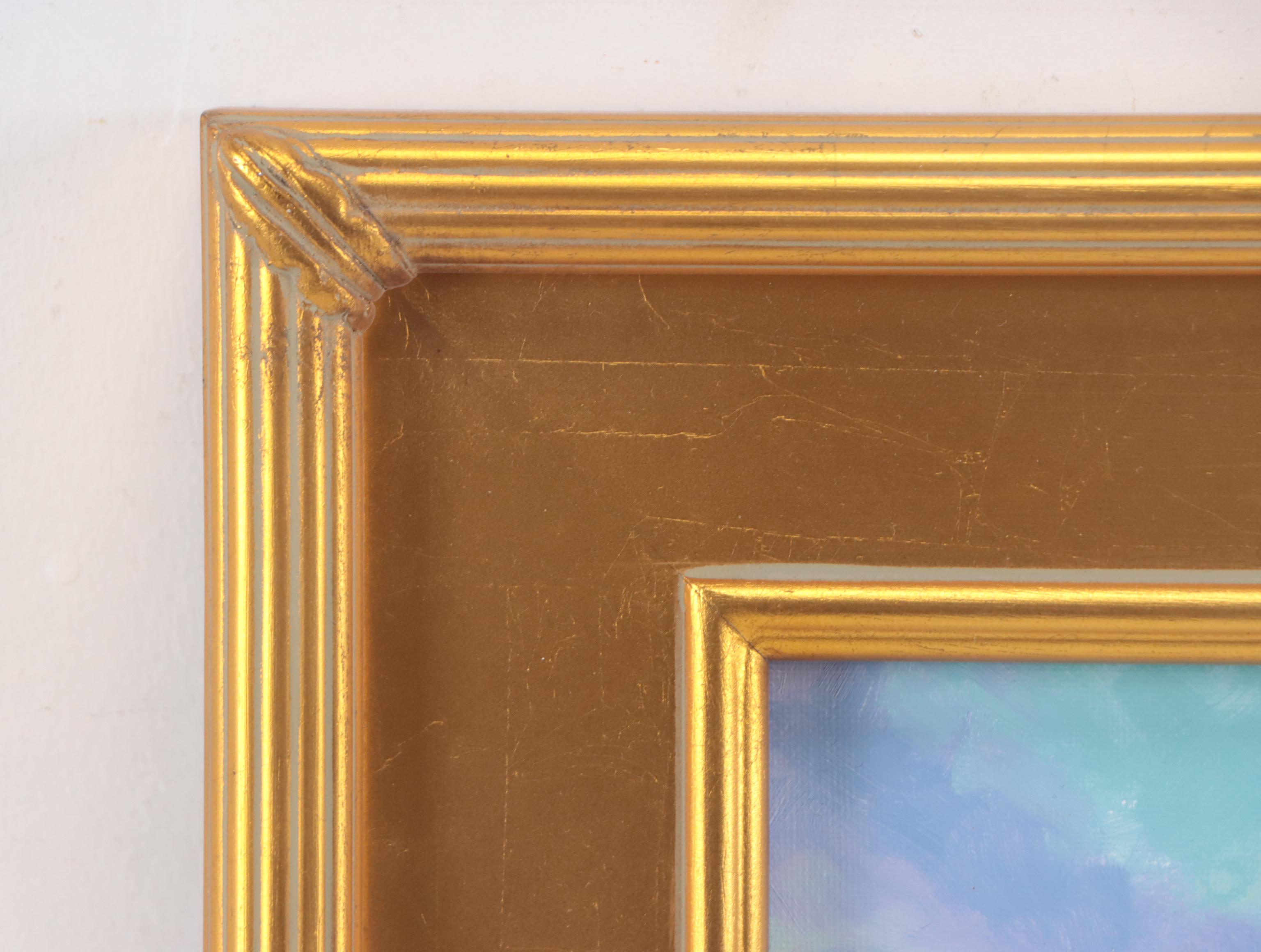 Marc A. Graison Landscape Oil Painting "New Mexico Sunset," 2023