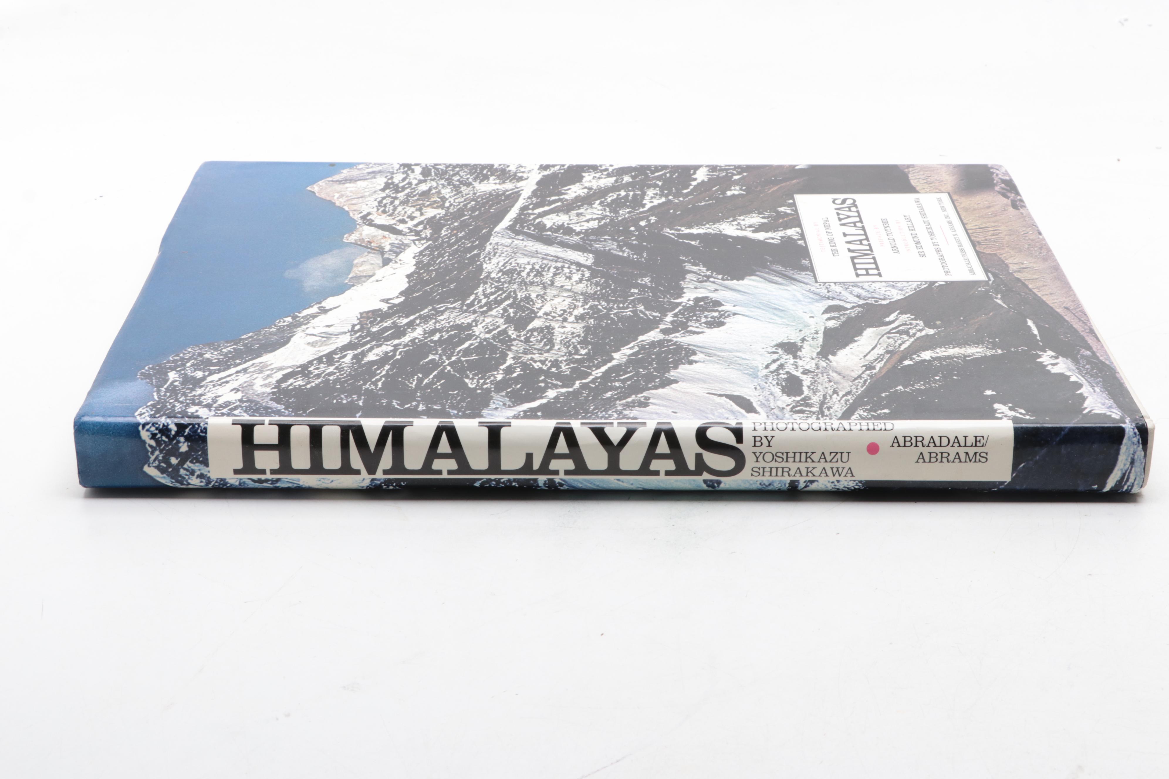 Illustrated "Himalayas" by Yoshikazu Shirakawa, 1986