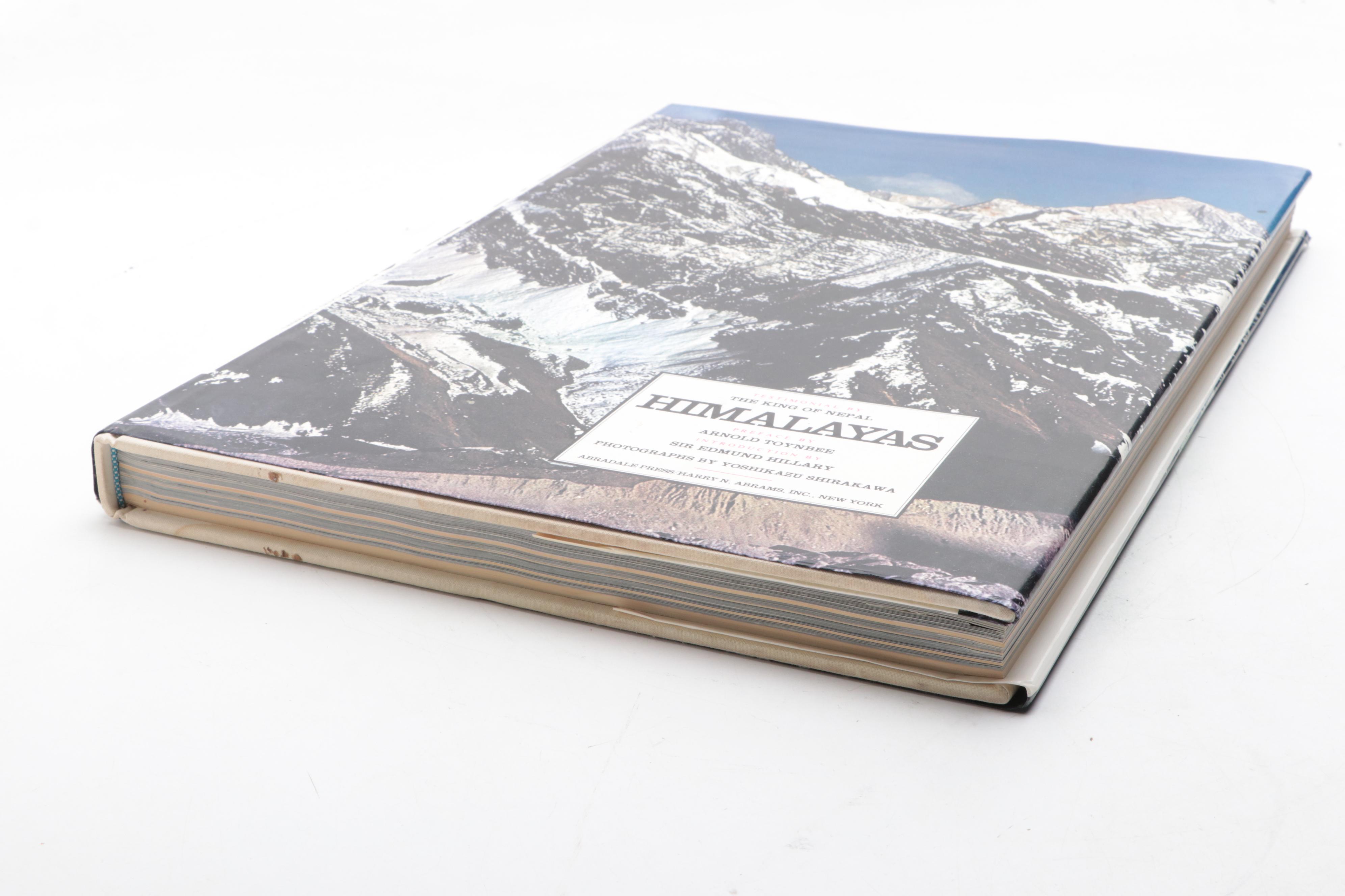 Illustrated "Himalayas" by Yoshikazu Shirakawa, 1986