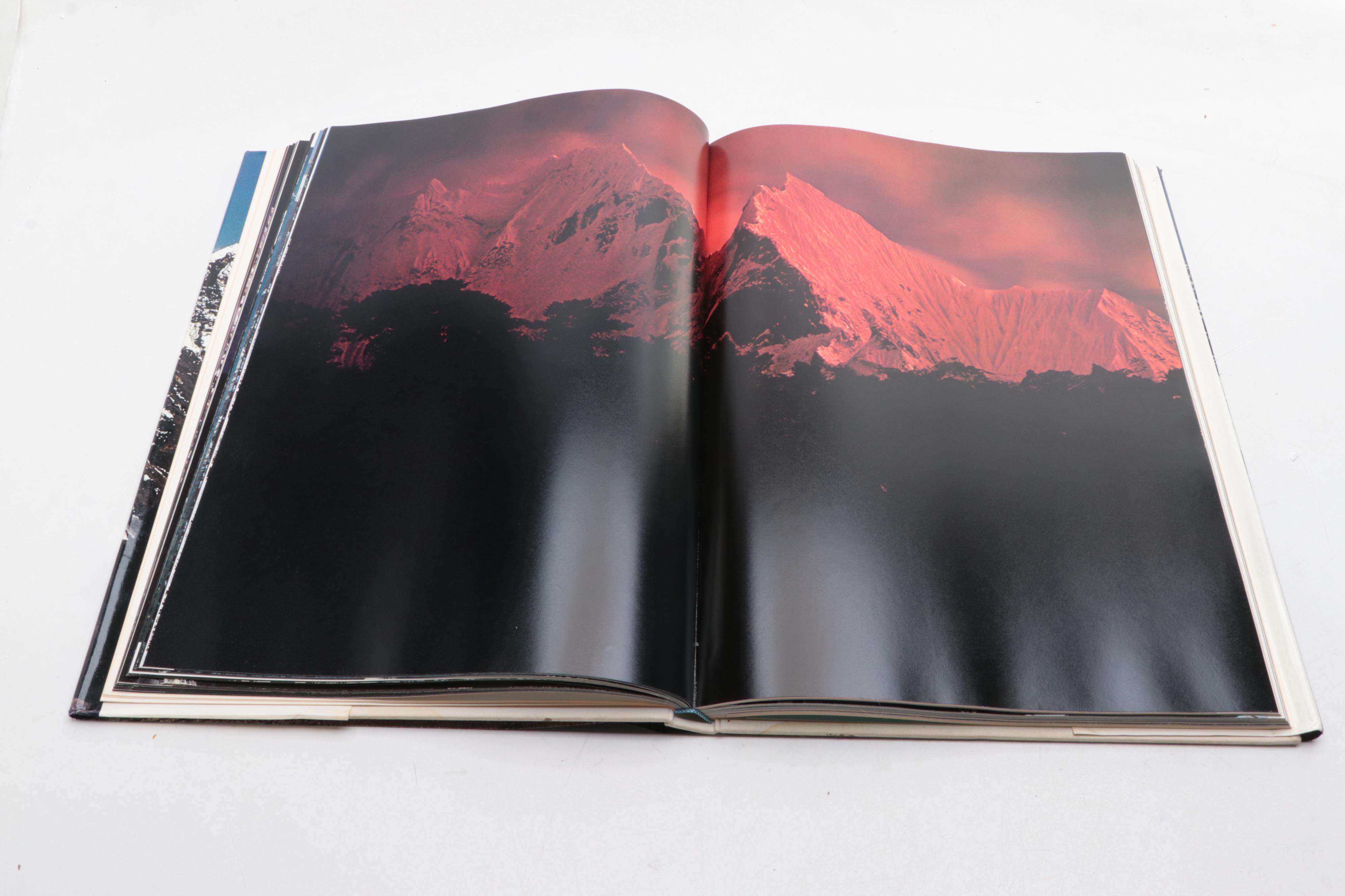 Illustrated "Himalayas" by Yoshikazu Shirakawa, 1986