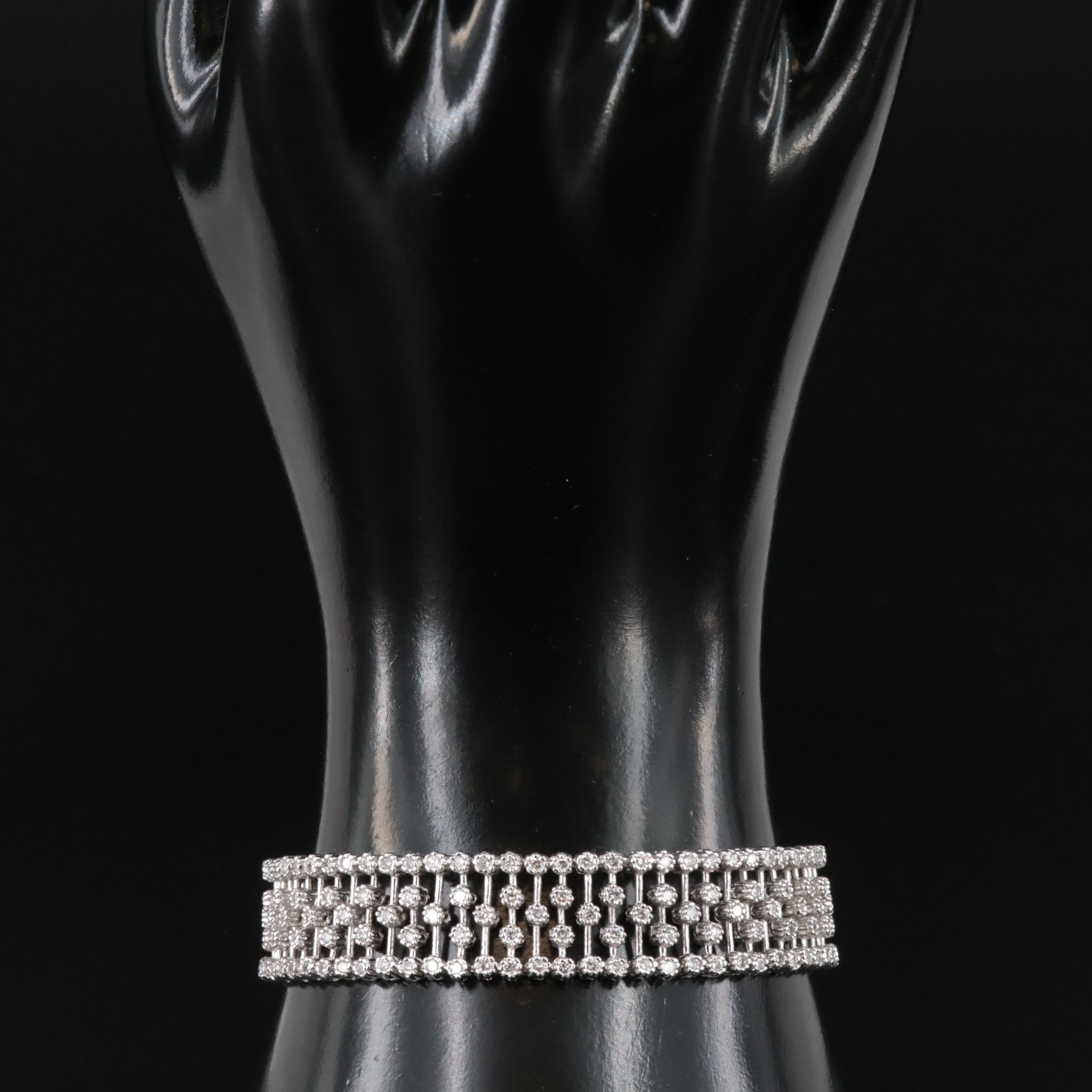 14K 4.56 CTW Diamond Bracelet