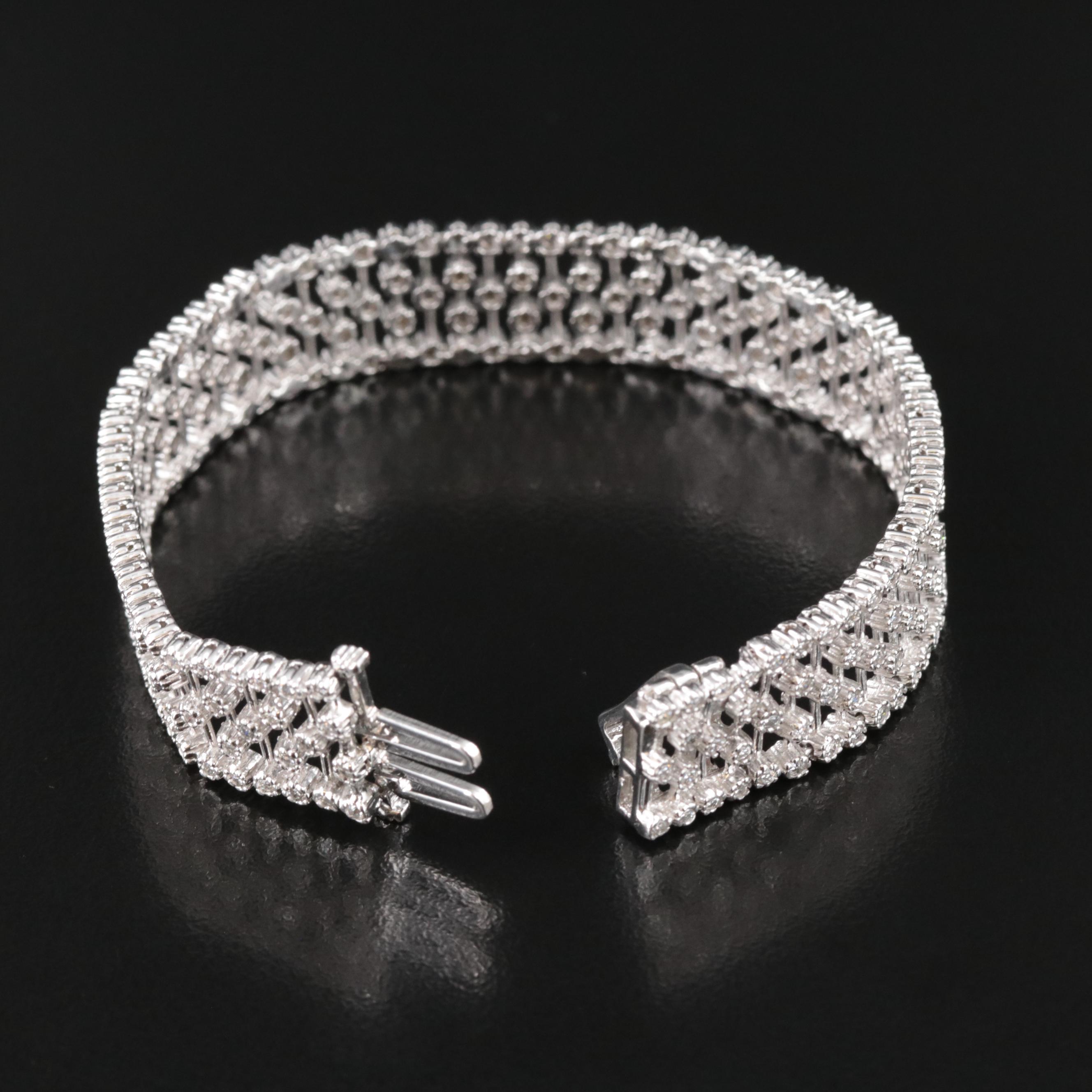 14K 4.56 CTW Diamond Bracelet