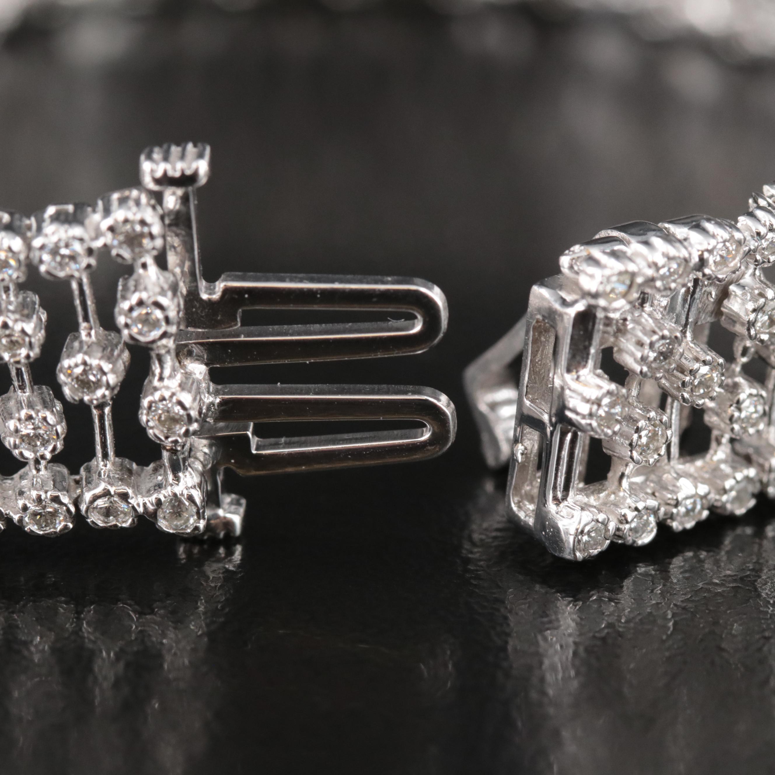 14K 4.56 CTW Diamond Bracelet