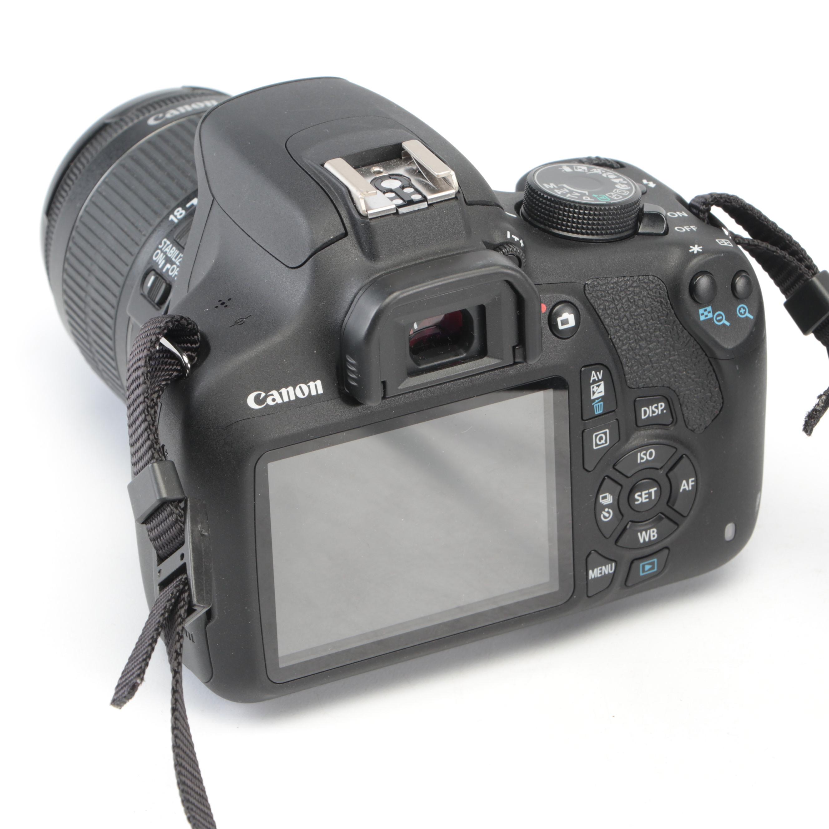 Canon EOS Rebel T5 Camera with Canon Speedlite Flash and More Accessories
