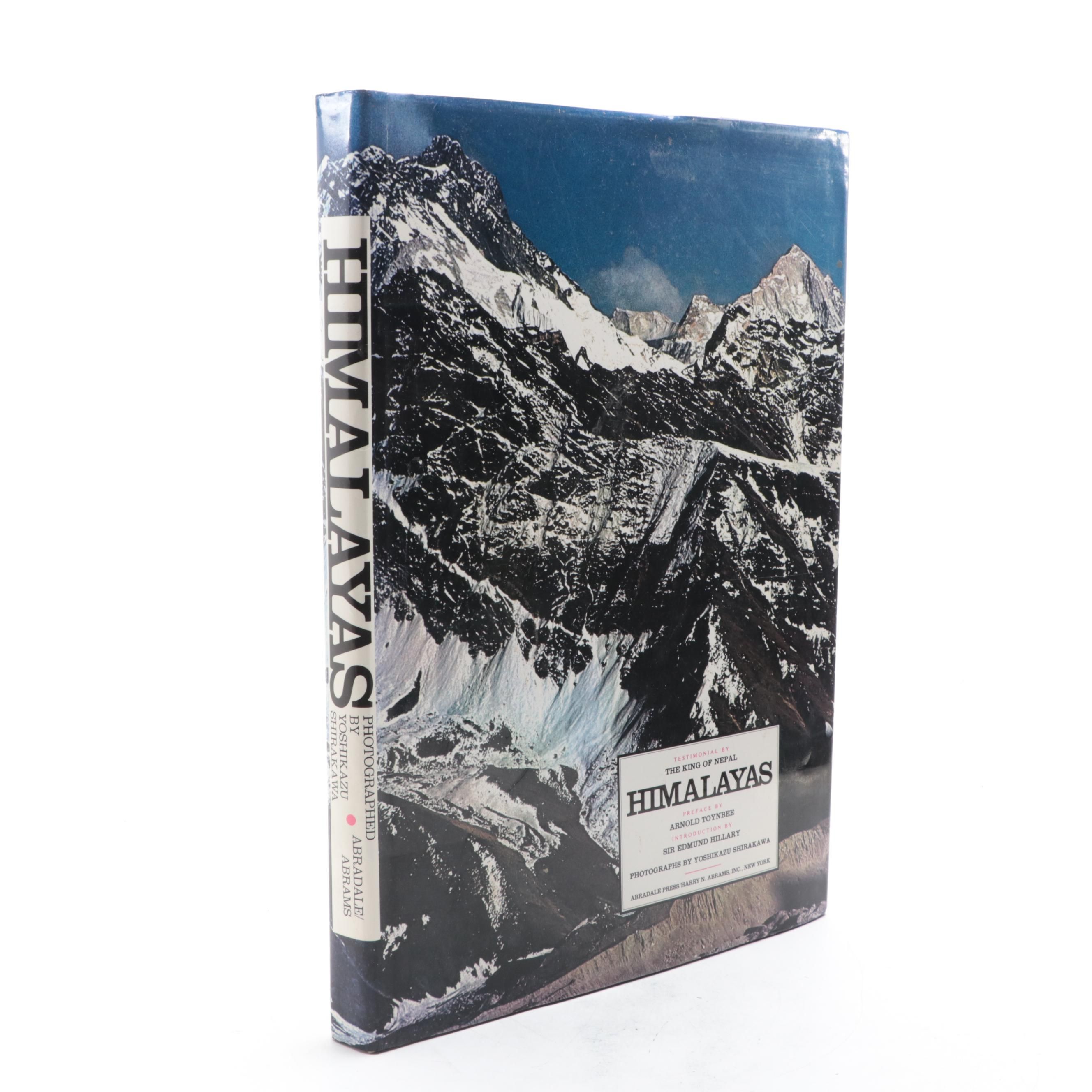 Illustrated "Himalayas" by Yoshikazu Shirakawa, 1986