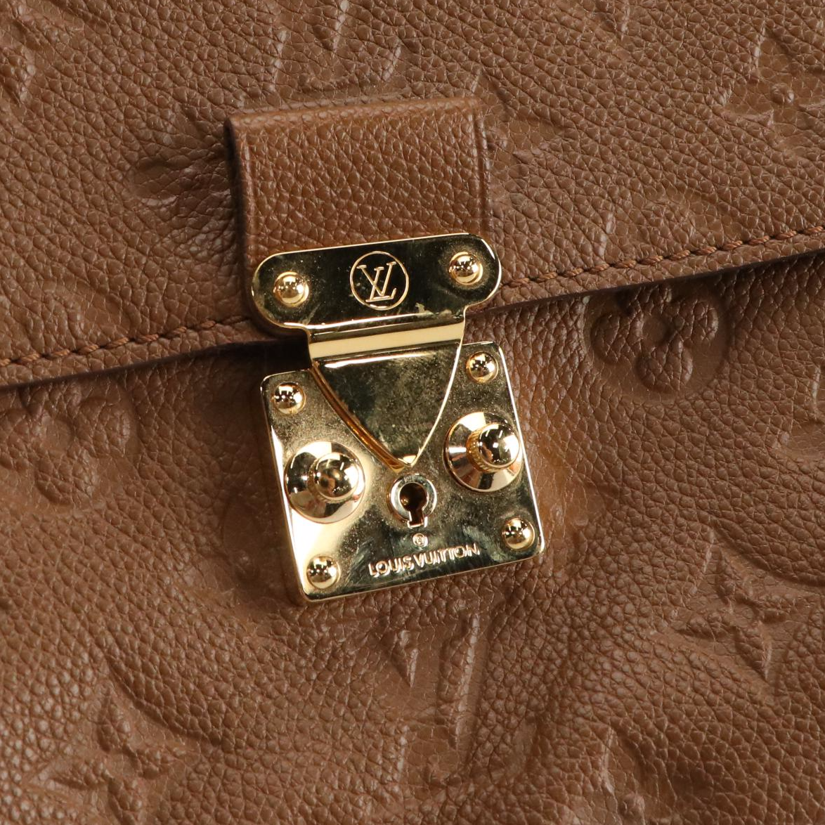 Louis Vuitton Fascinante Bag in Havane Monogram Empreinte Leather