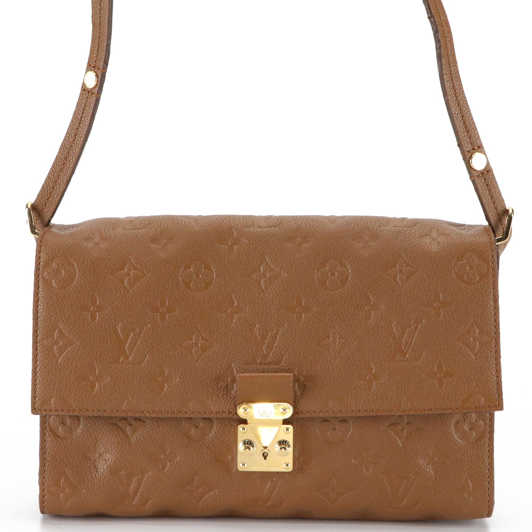 Louis Vuitton Fascinante Bag in Havane Monogram Empreinte Leather