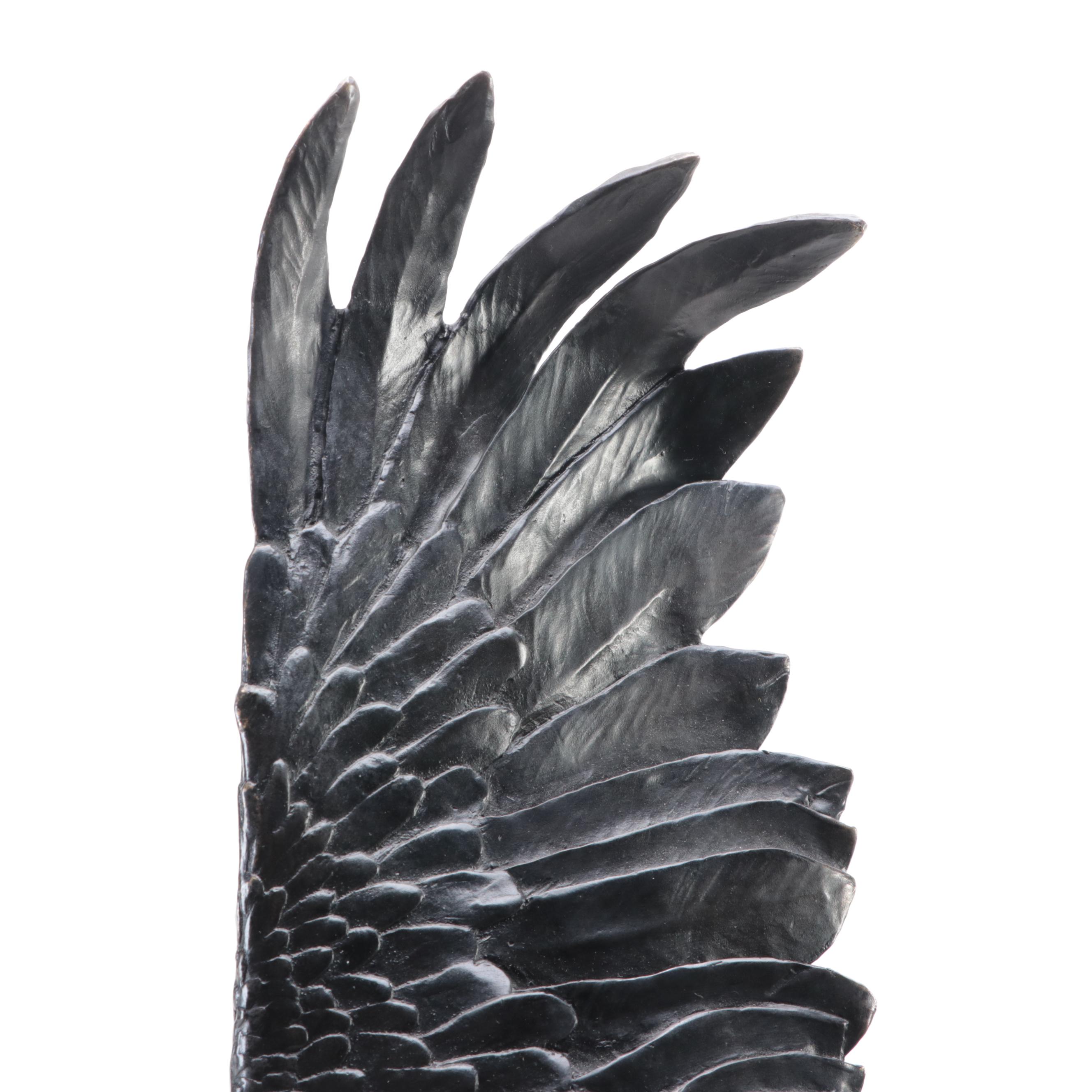 Mark Hopkins Bronze Eagle Sculpture, 2002