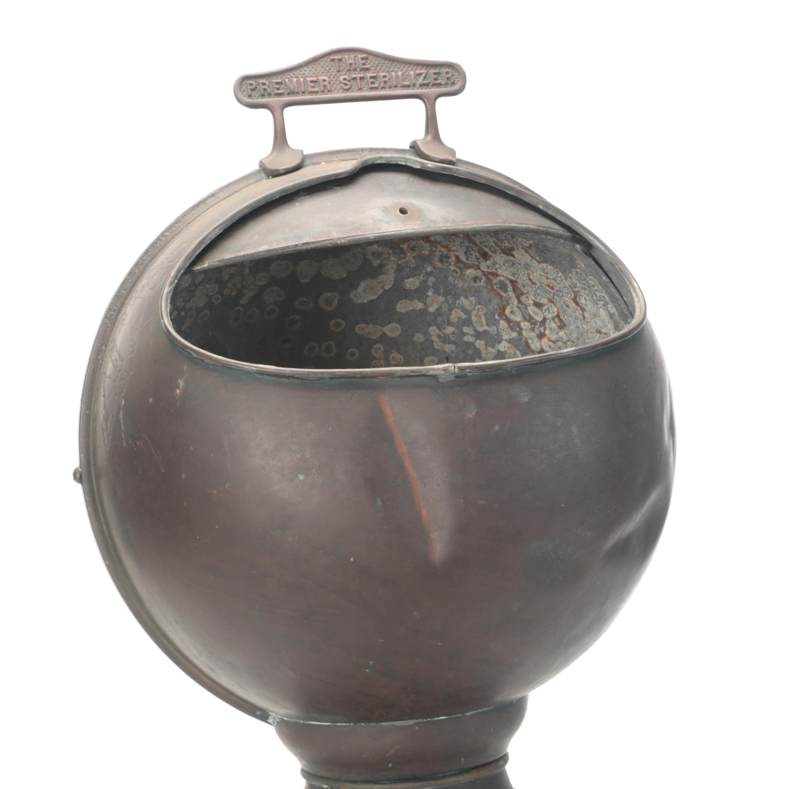 The Premier Sterilizer Hospital Towel Sanitizer, Early 20th Century