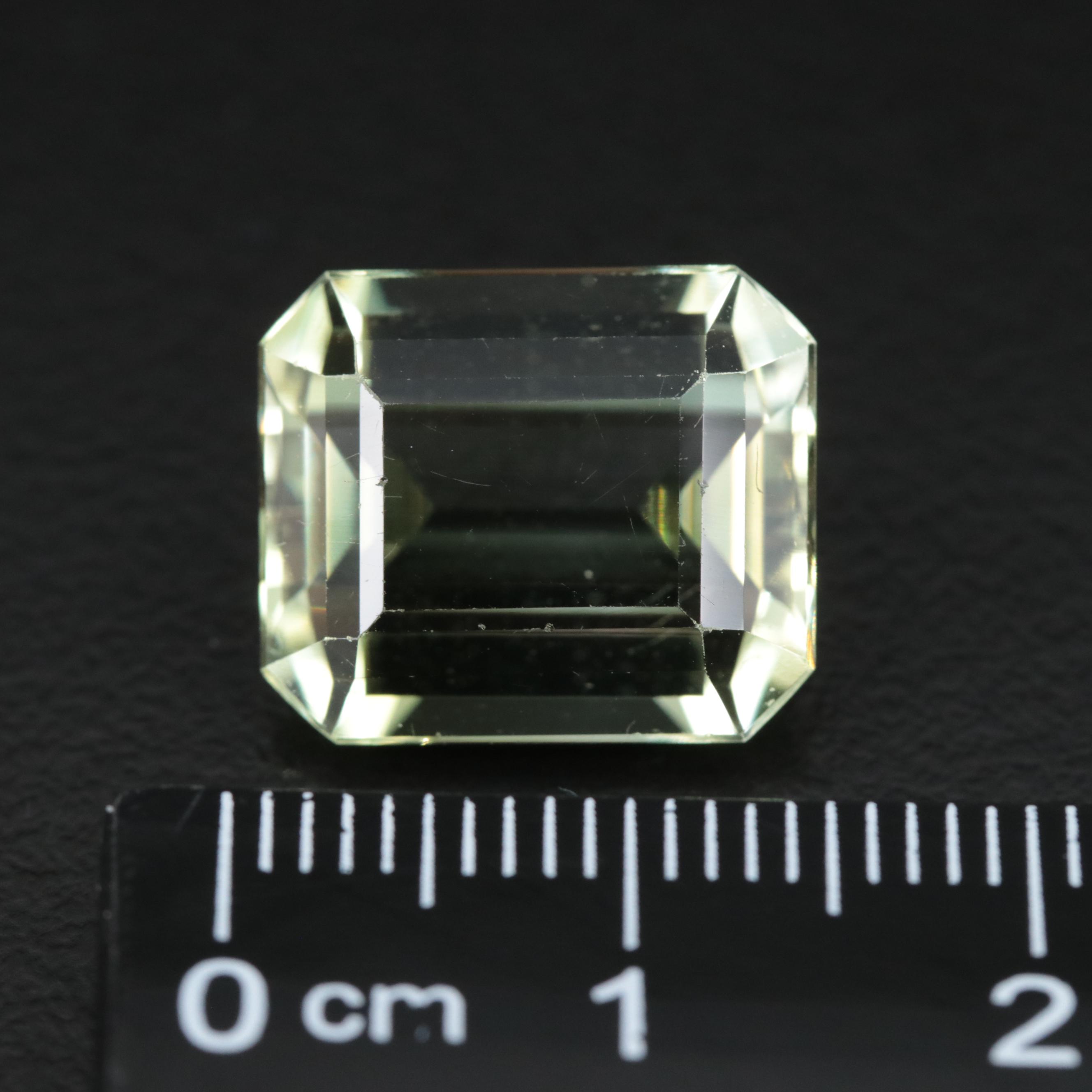 Loose 9.87 CT Prasiolite