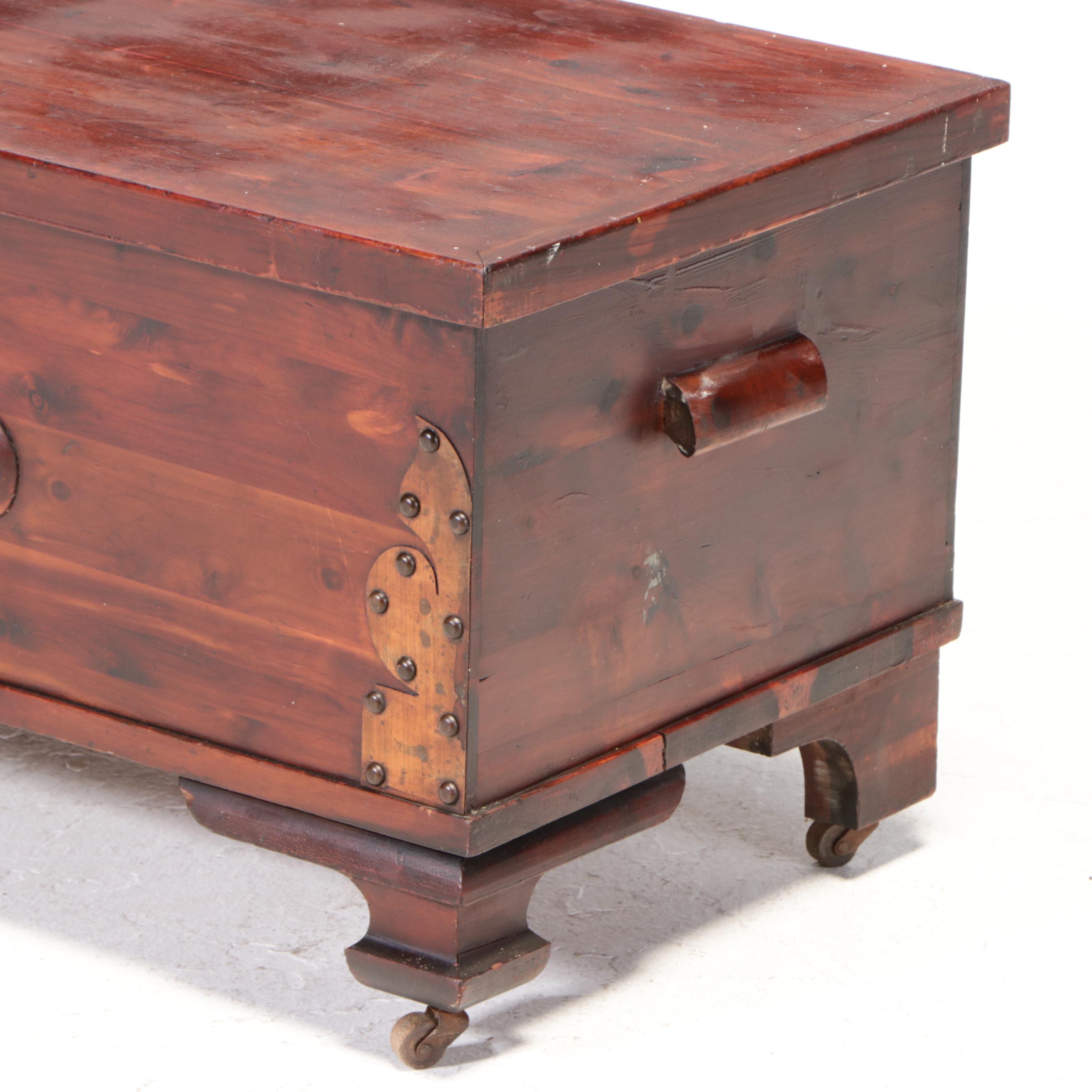 Edward Roos Company "Forest Park Line" CopperMounted Cedar Chest