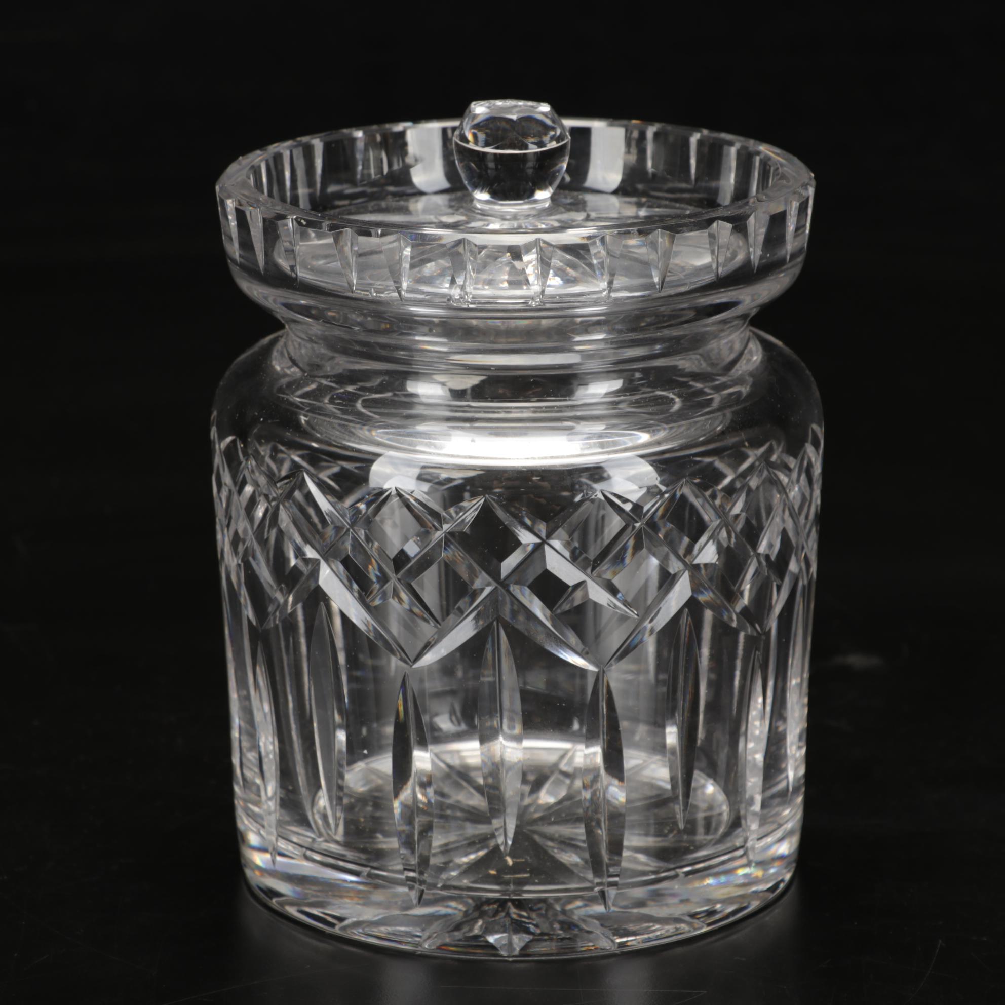 Waterford Crystal "Lismore" Biscuit Barrel