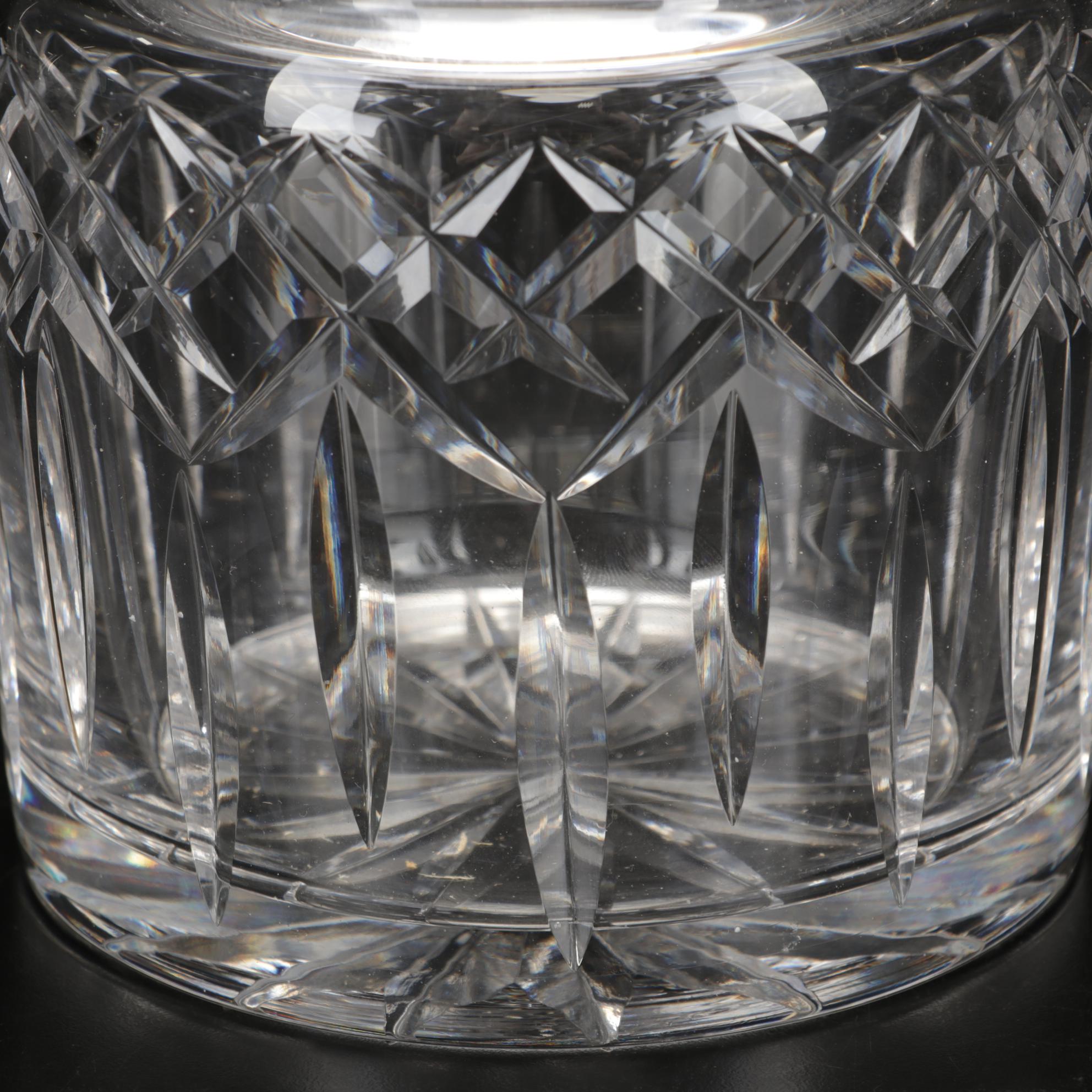 Waterford Crystal "Lismore" Biscuit Barrel
