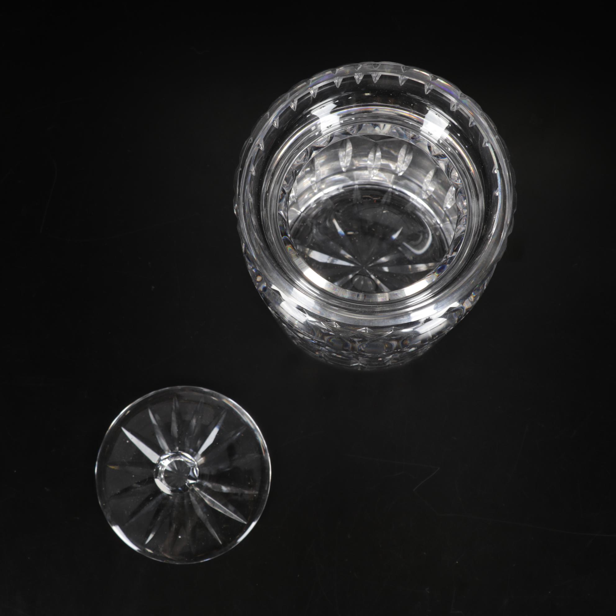 Waterford Crystal "Lismore" Biscuit Barrel