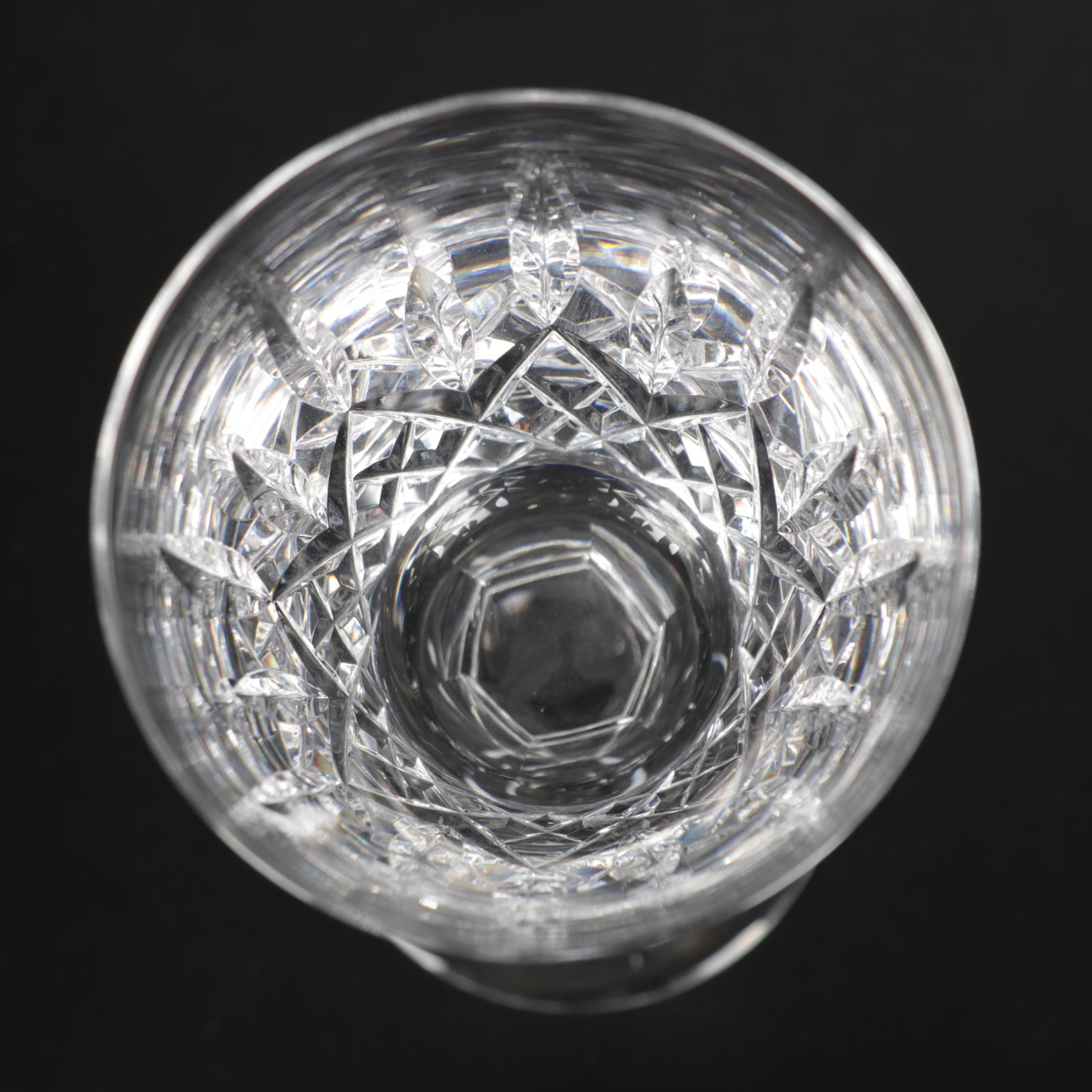Waterford Crystal "Lismore" Claret Wine Glasses