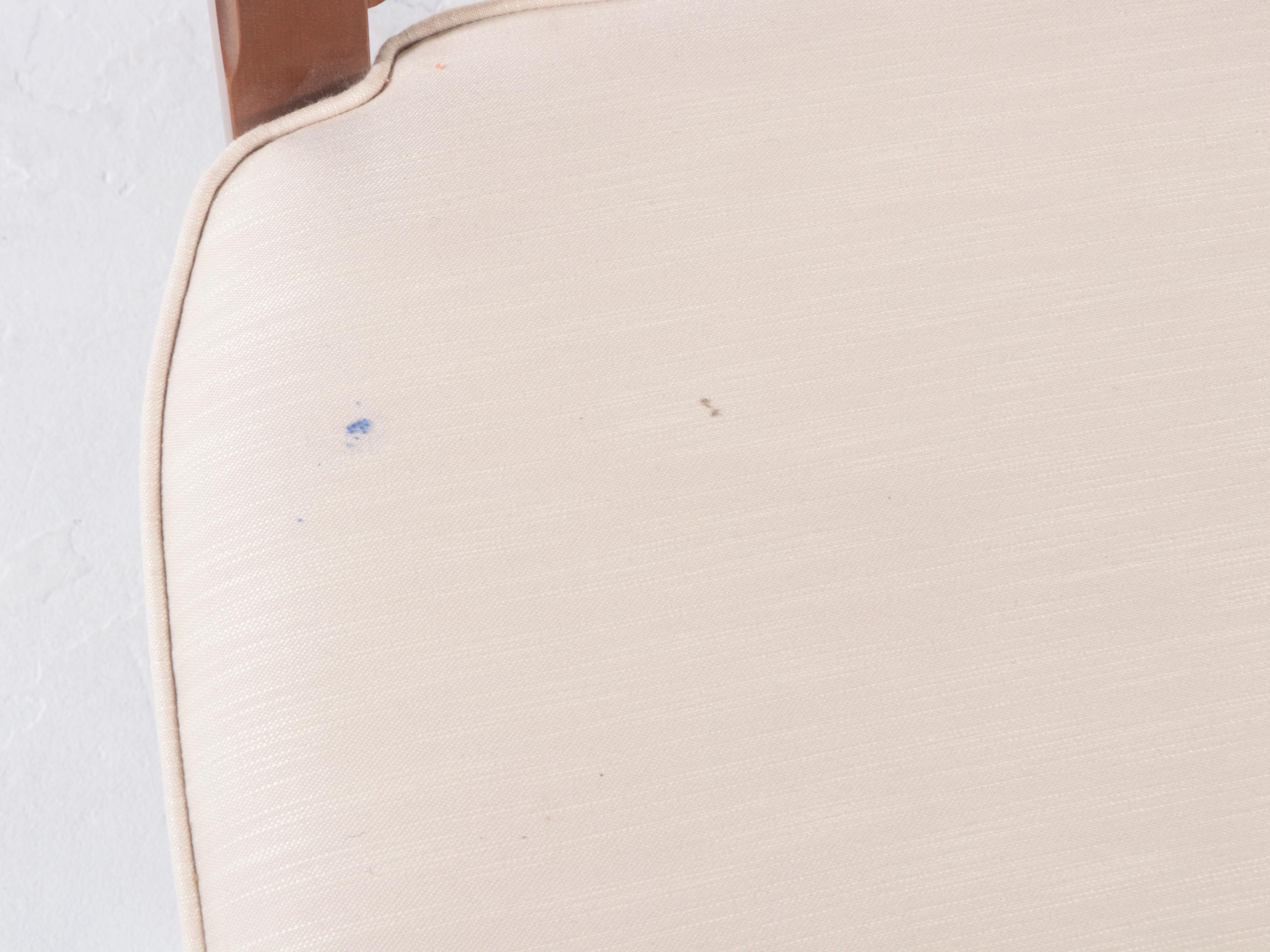 Four-Piece Blowing Rock Chair Co. French Provincial Style Pecan Dining Chairs