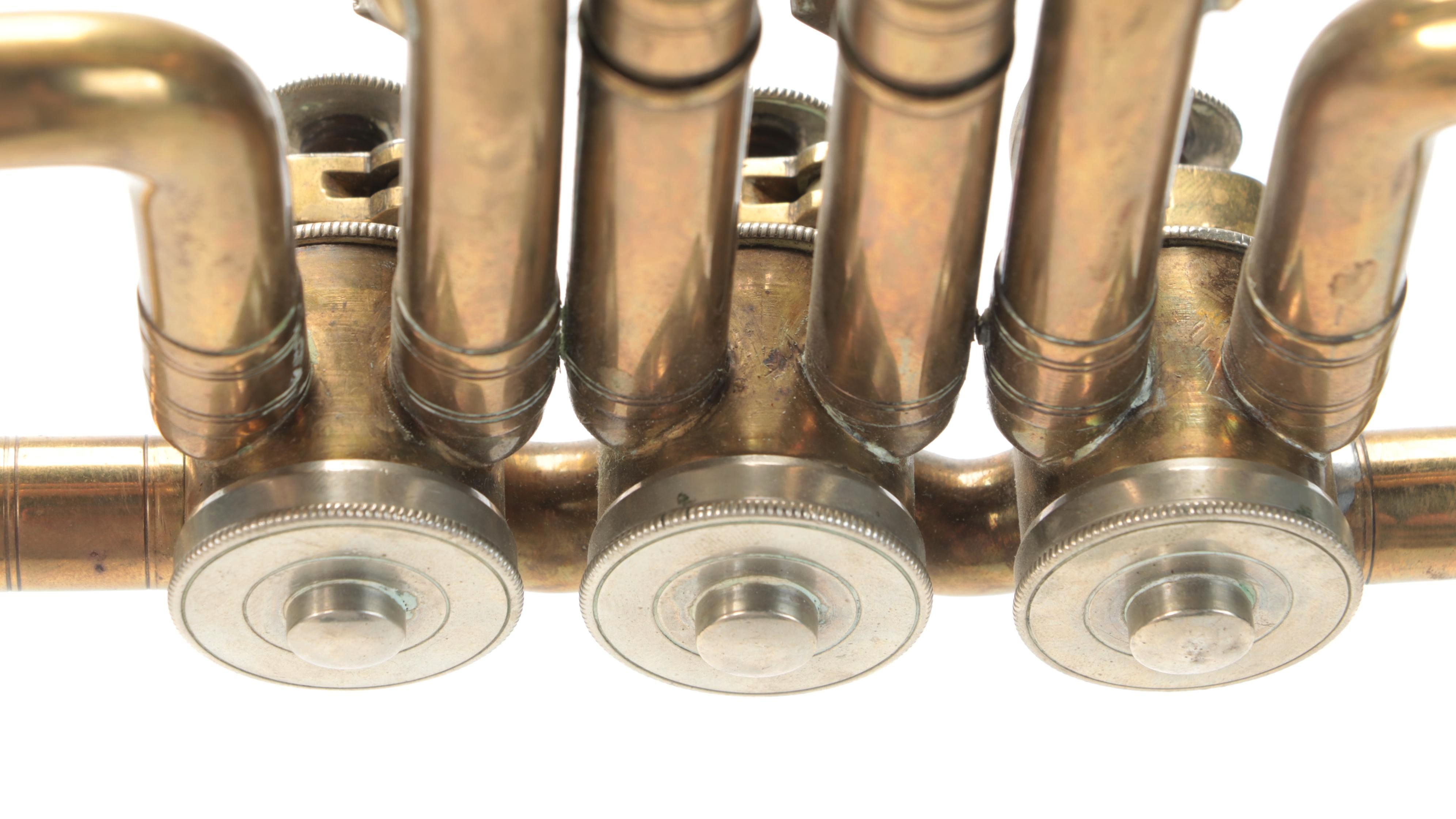 Rampone & Cazzani Milano Rotary Valve Trombone, Early 20th Century