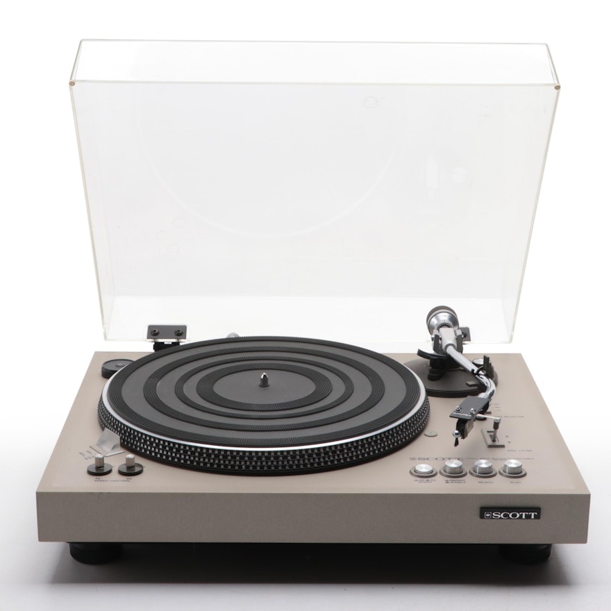 Scott PS-87A Automatic Direct Drive Turntable, Late 20th Century