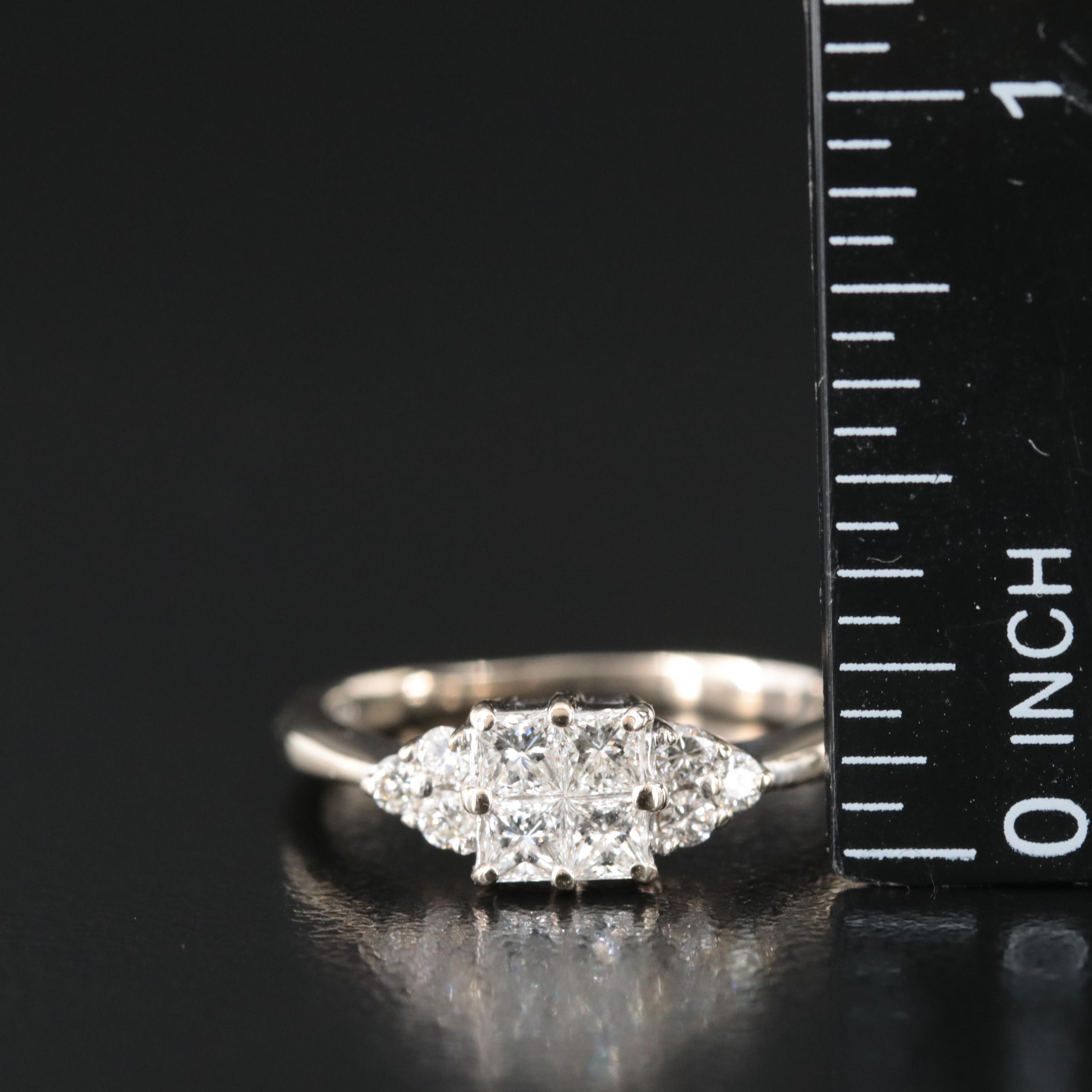 18K 0.68 CTW Diamond Ring