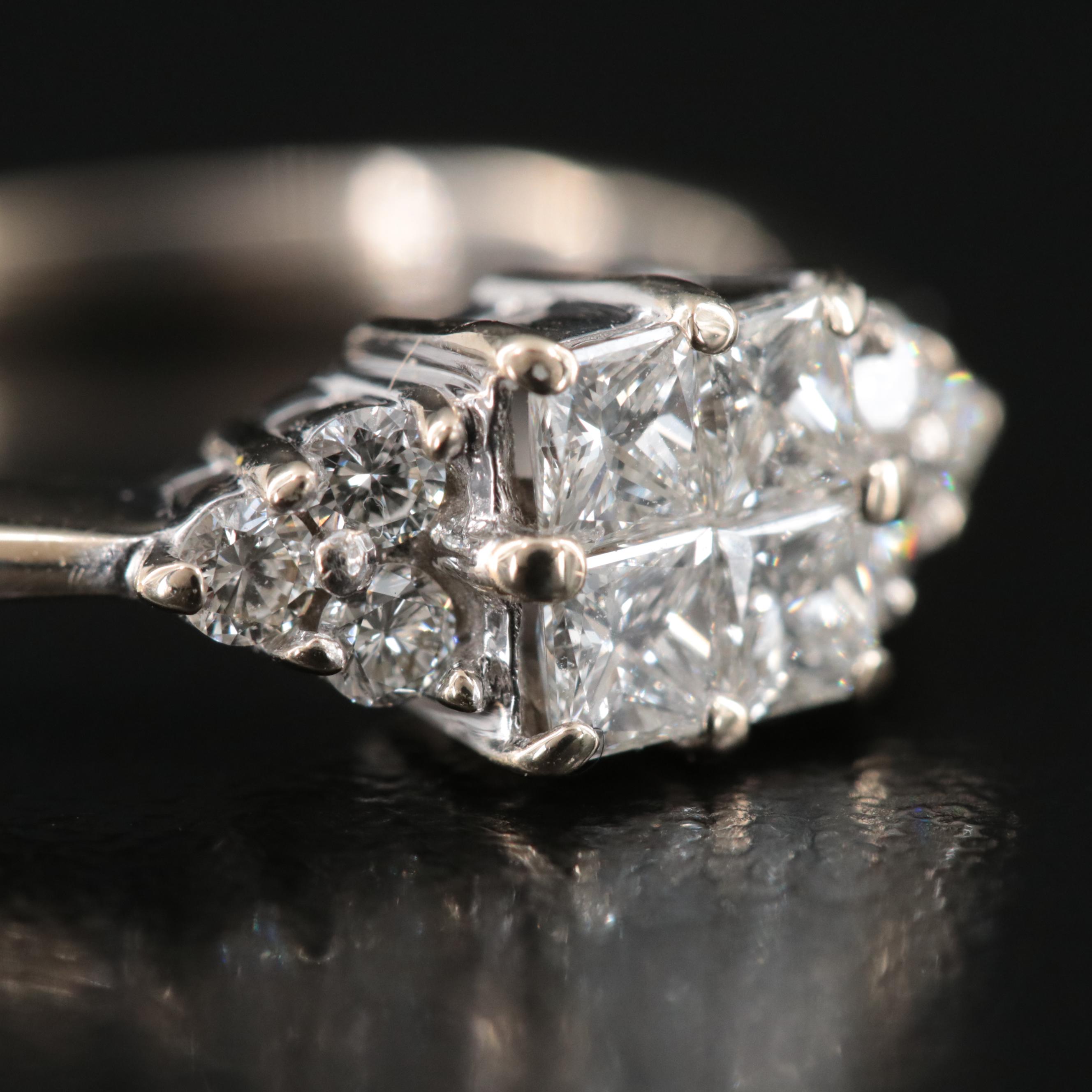 18K 0.68 CTW Diamond Ring