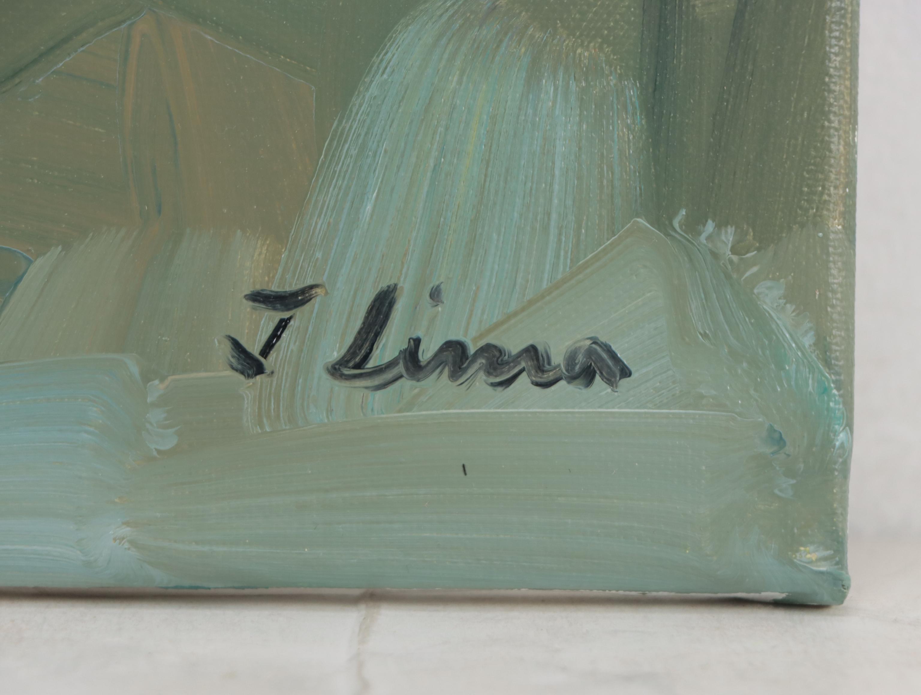 José Lima Floral Still Life Oil Painting, 2023