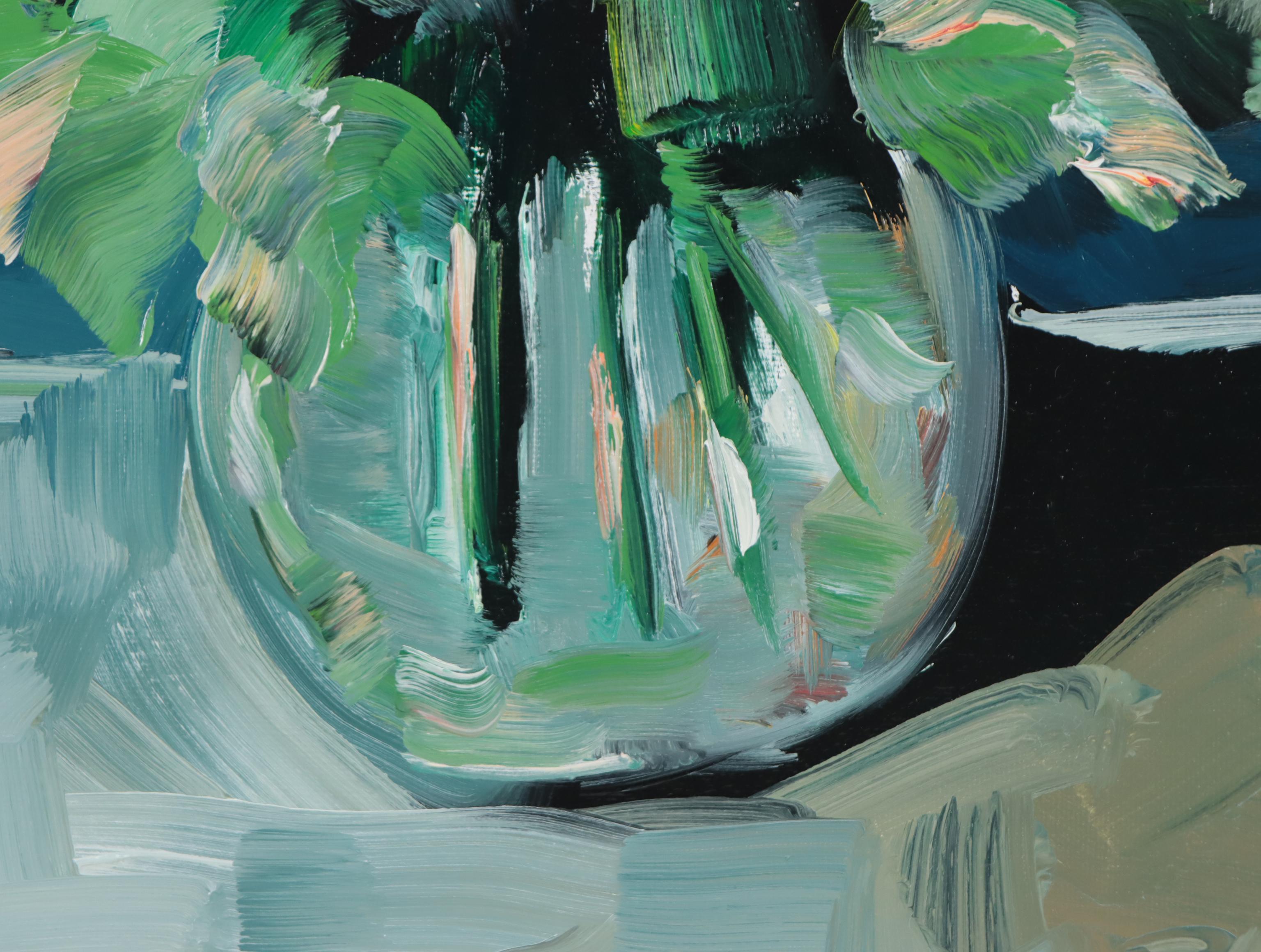 José Lima Floral Still Life Oil Painting, 2023